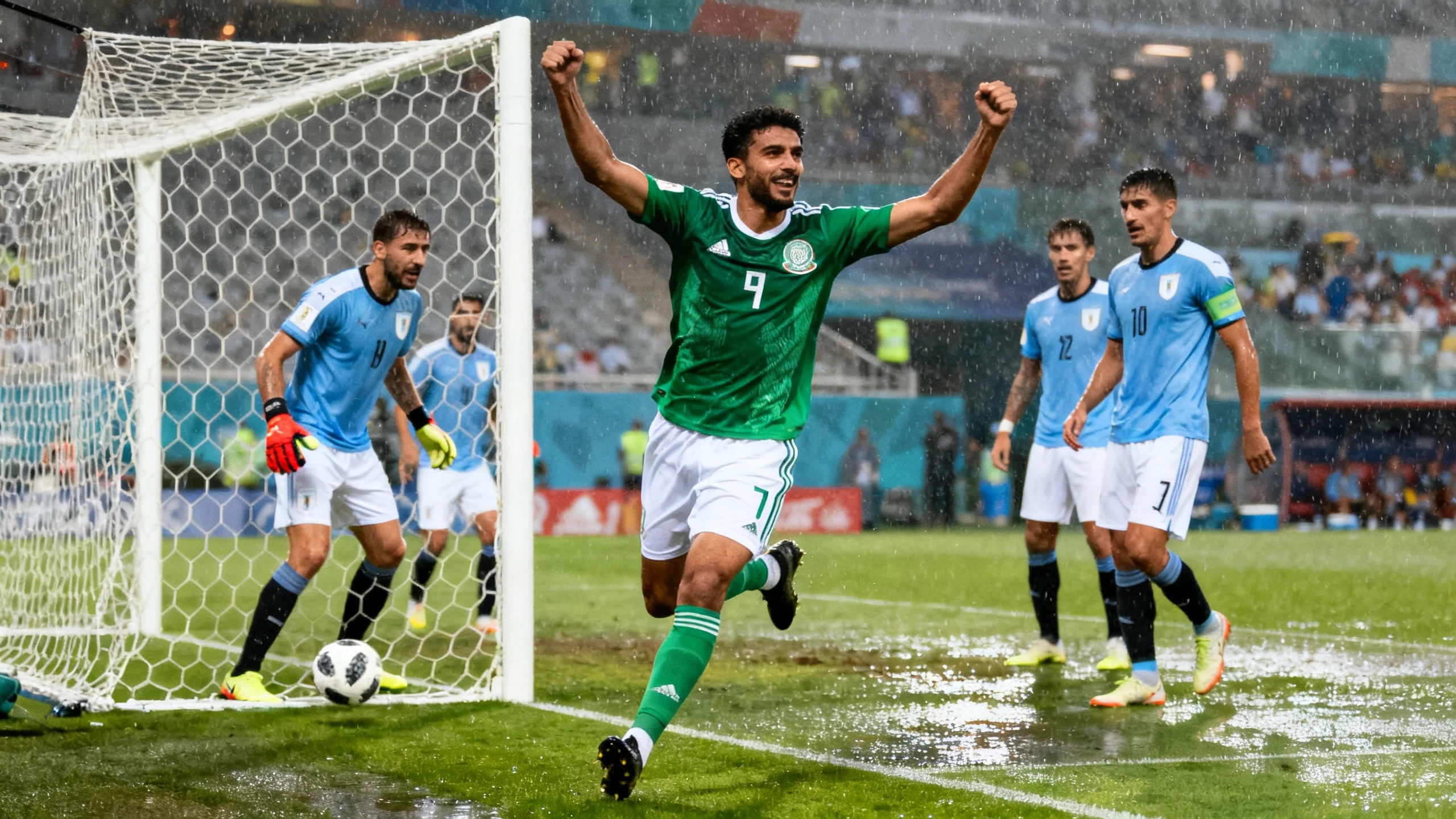 Un gol de Abdulelah Al Amri y el riesgo climático interrumpen el partido en EE. UU. Español.News