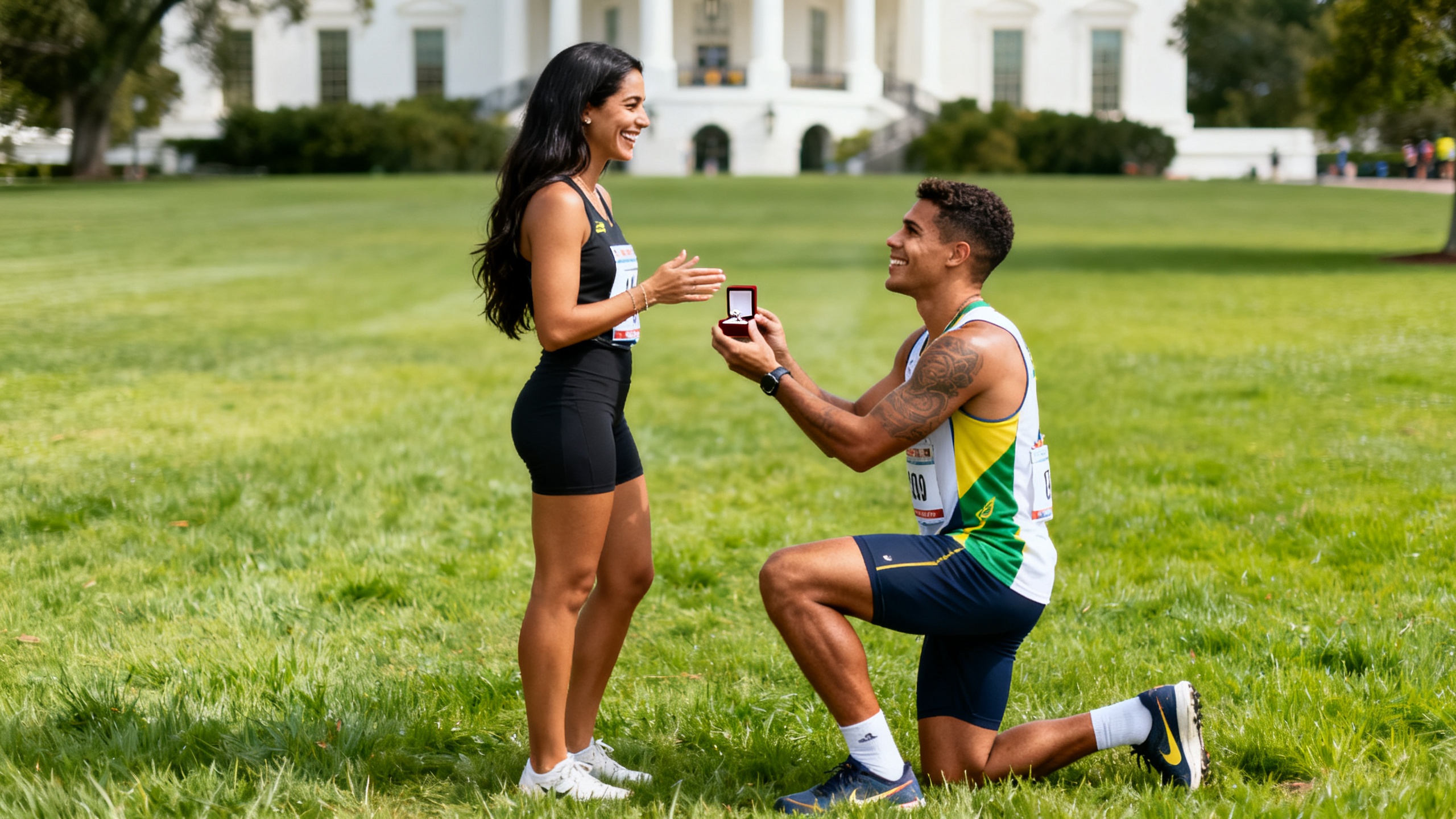 Brasileño sorprende al público en el South Lawn de la Casa Blanca tras la pelea Español.News