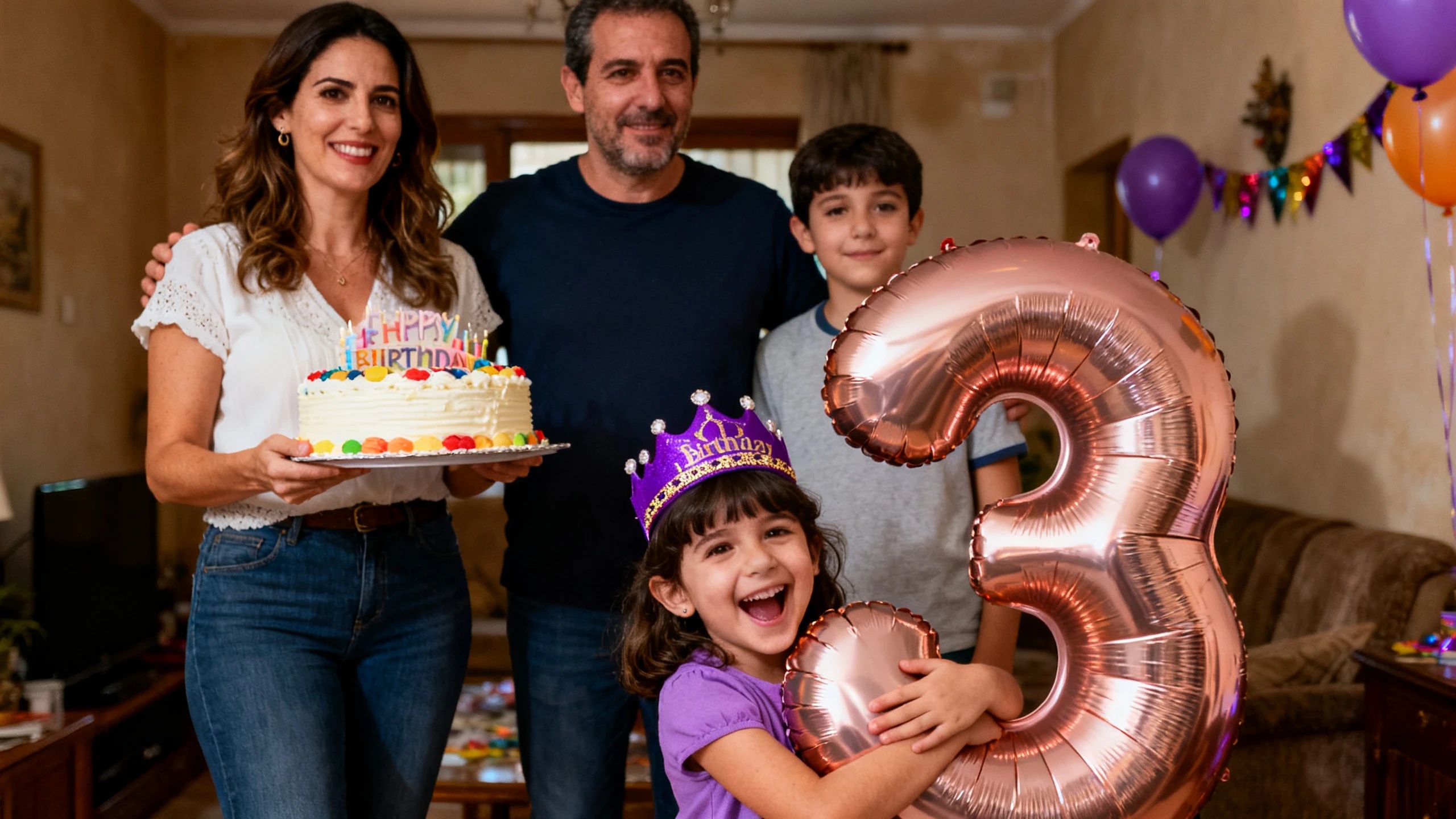 Por qué las fotos de la celebración familiar de los periodistas llamaron especialmente la atención en la red Español.News