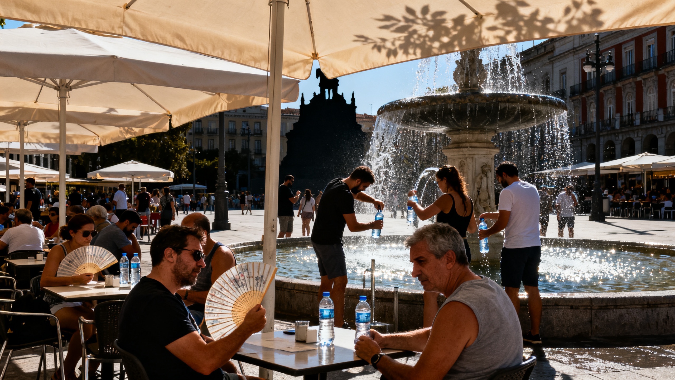 Las autoridades advierten sobre récords de temperatura y clima inestable en la capital Español.News