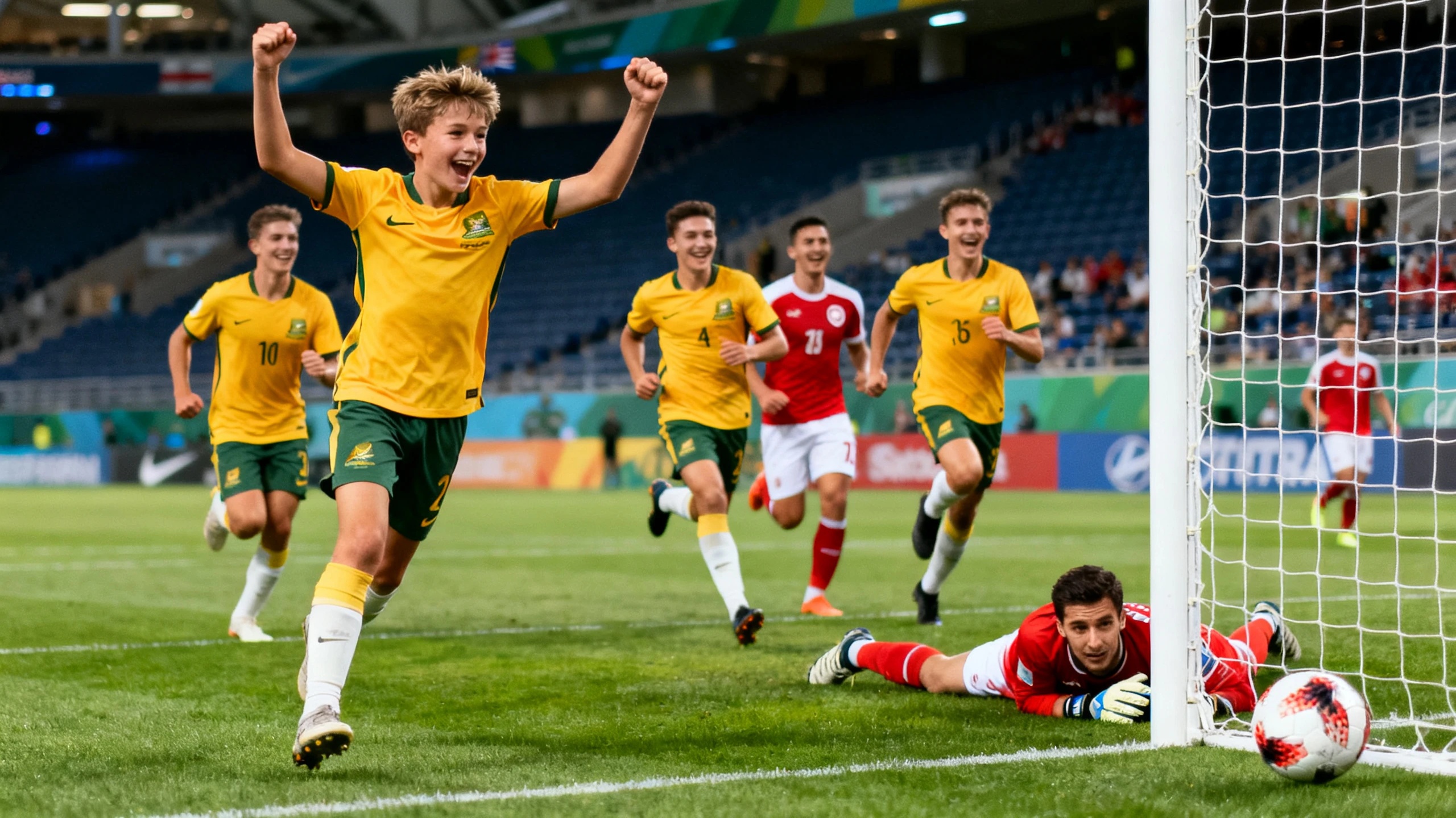 La joven selección de Australia sorprende a Turquía y asciende al segundo puesto del grupo D Español.News
