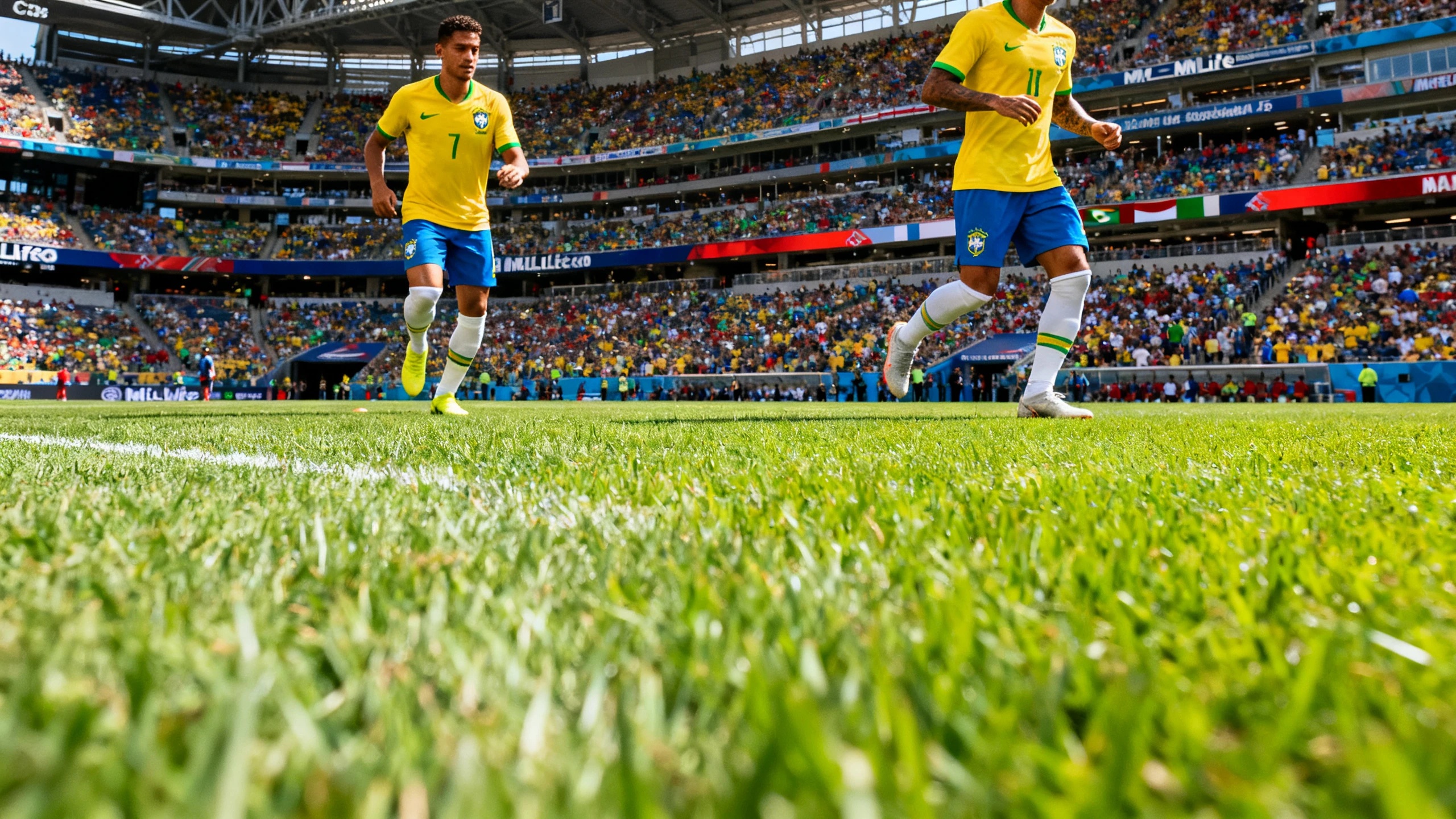 En Nueva Jersey, el partido Brasil — Marruecos se jugó a estadio lleno y sin Neymar Español.News