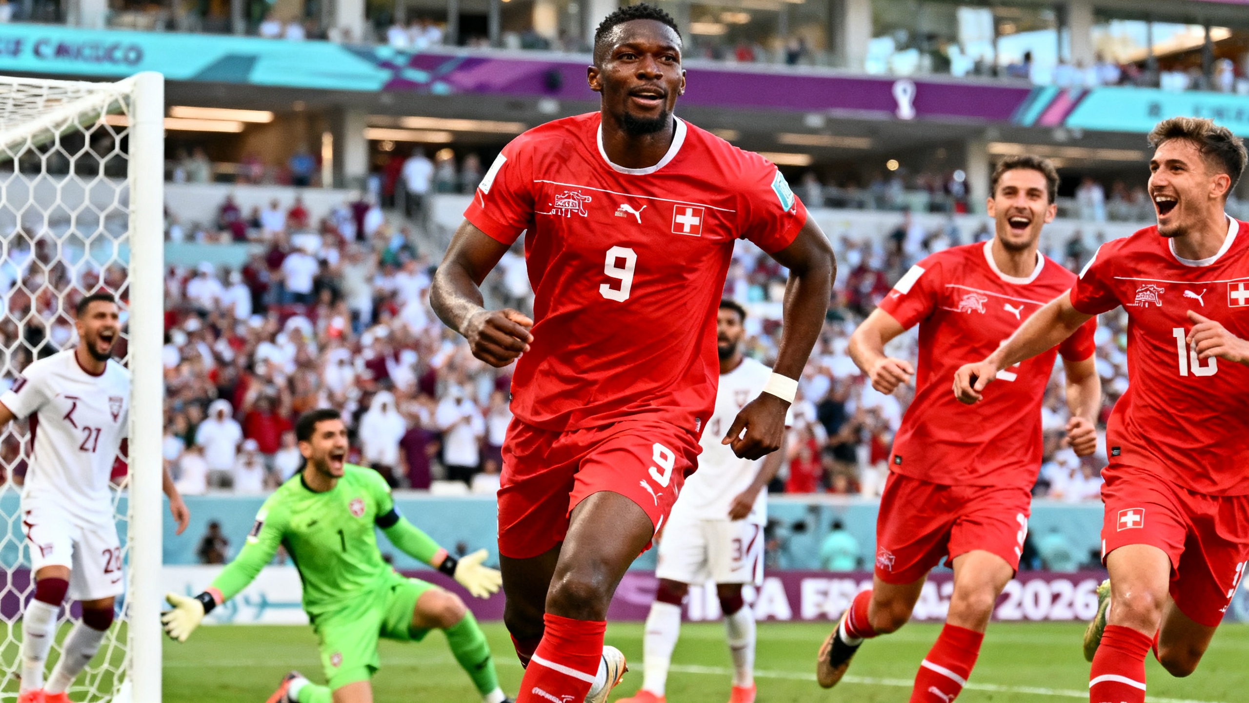 Penalti en el minuto 17 y dominio de Suiza en el partido del Mundial 2026 Español.News