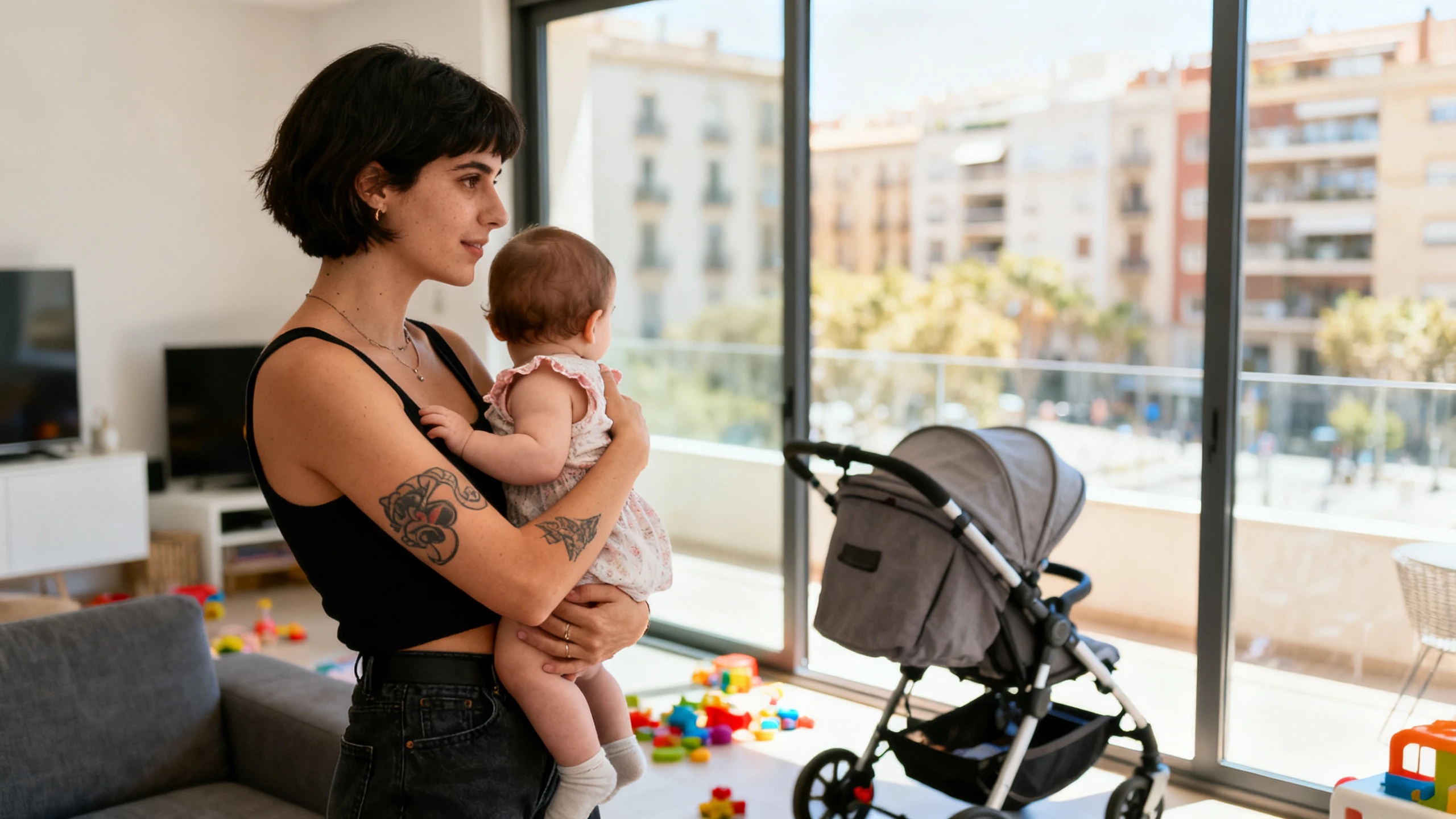 En Barcelona, la finalista de un reality comparte detalles sobre su hija y proyectos en común Español.News