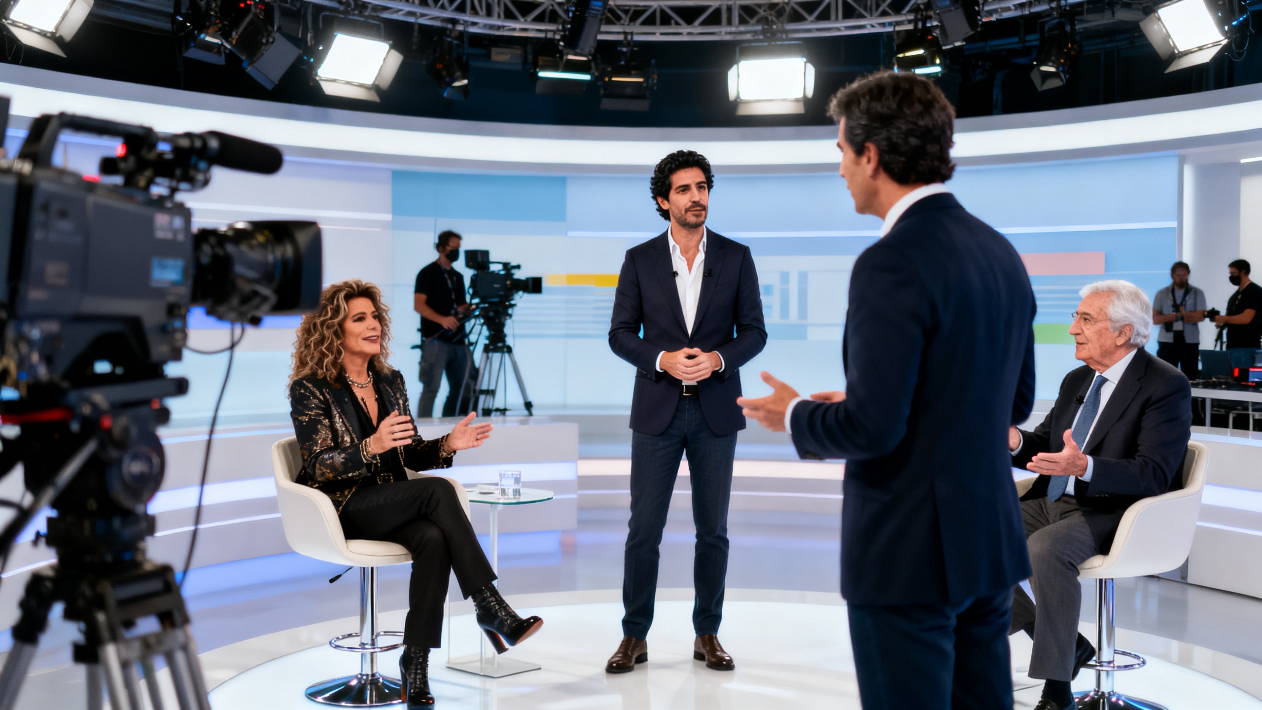 El presentador estrena nuevo programa en RTVE y opina sobre la polémica independencia política Español.News