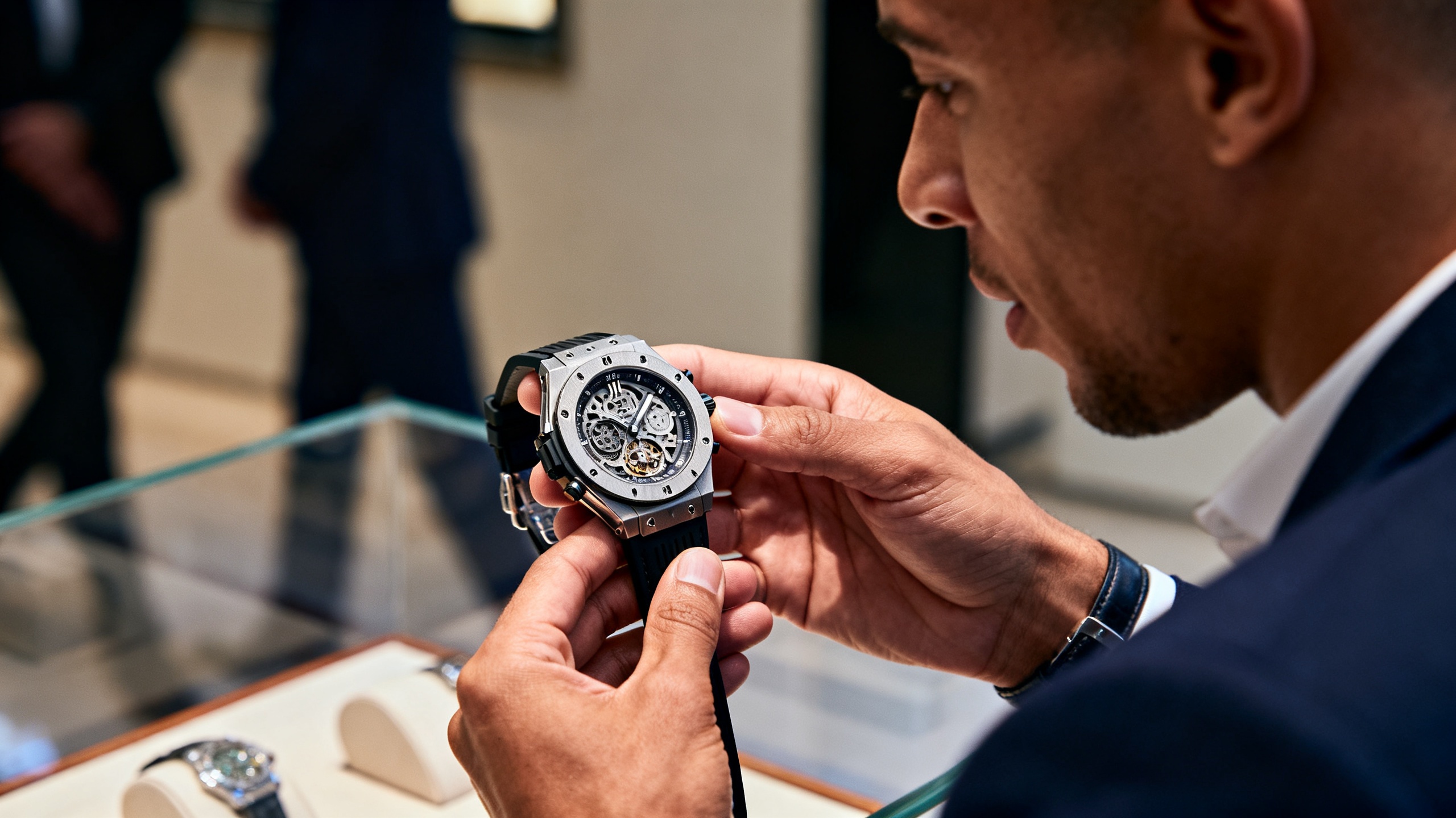 En Ginebra se lanzó una exclusiva colección de relojes con elementos personales de Kylian Mbappé Español.News
