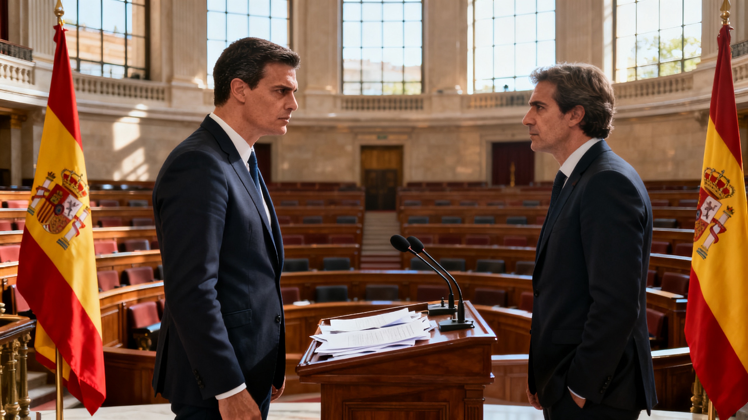 Sánchez y Feijóo se enfrentan en el Congreso mientras Zapatero declara como imputado Español.News