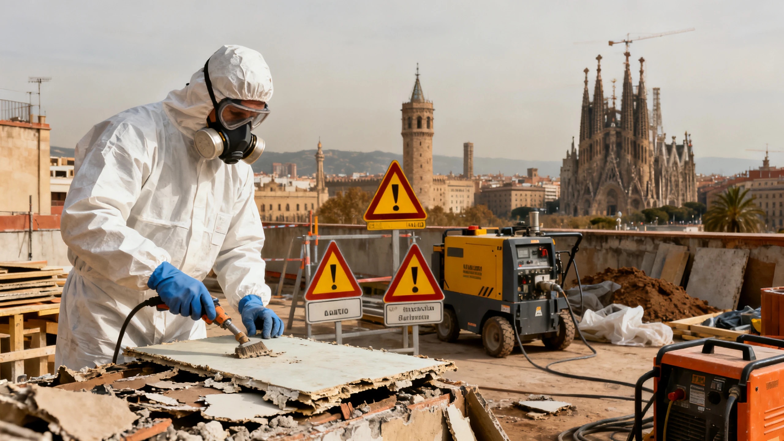 Cataluña aprueba una ley histórica para retirar cuatro millones de toneladas de amianto Español.News