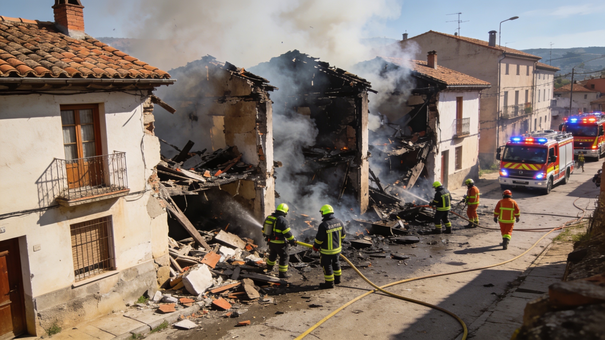 Gran incendio en nave de trasteros de Villaverde obliga a desalojar una gasolinera Español.News