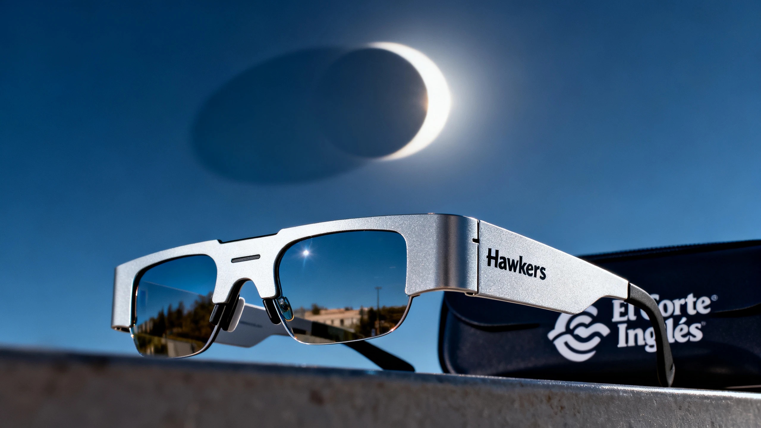 El Corte Inglés lanza gafas homologadas de Hawkers para el eclipse solar por 3,99 € Español.News