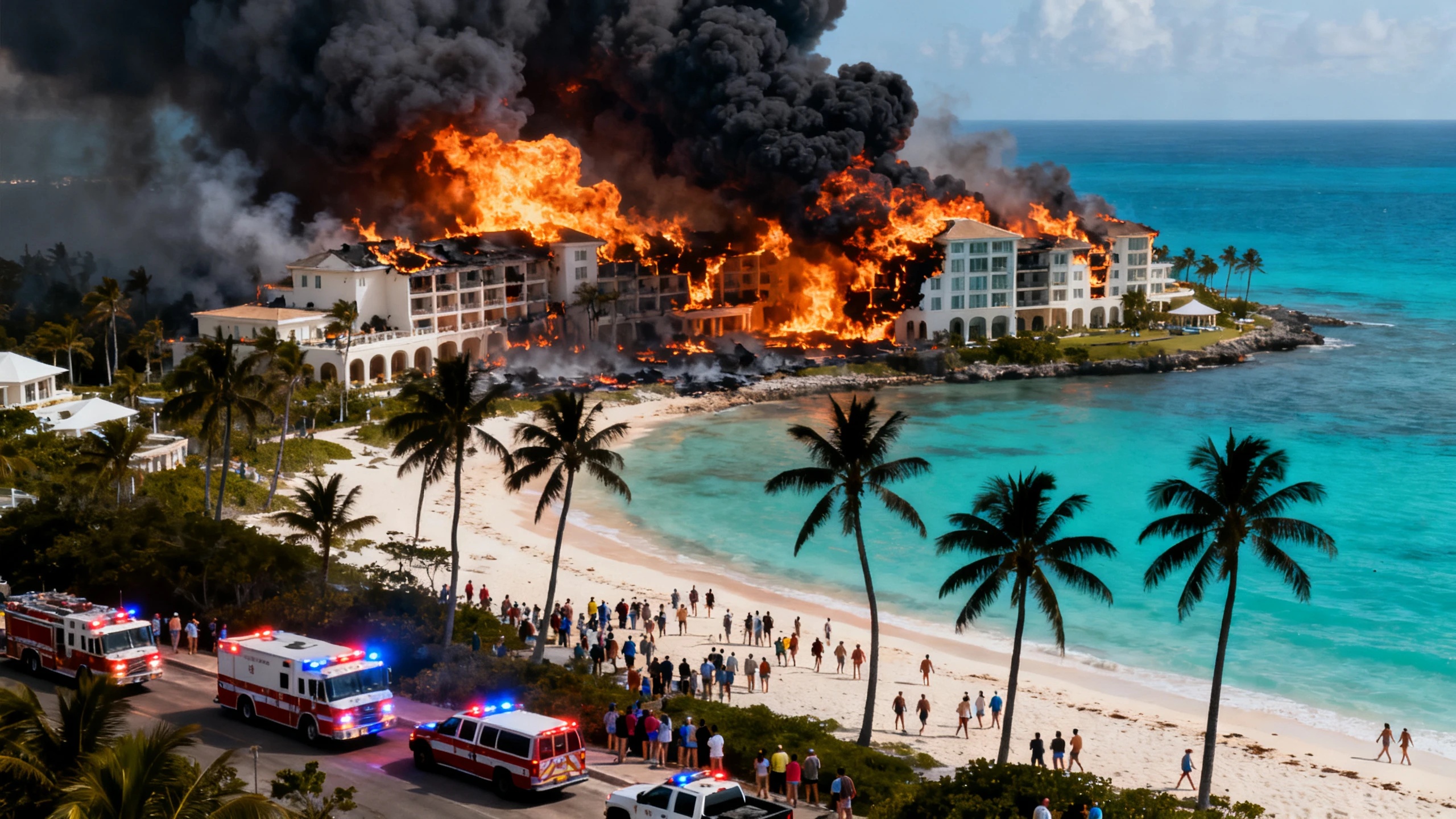 Incendio en hotel de lujo en República Dominicana deja una turista fallecida Español.News