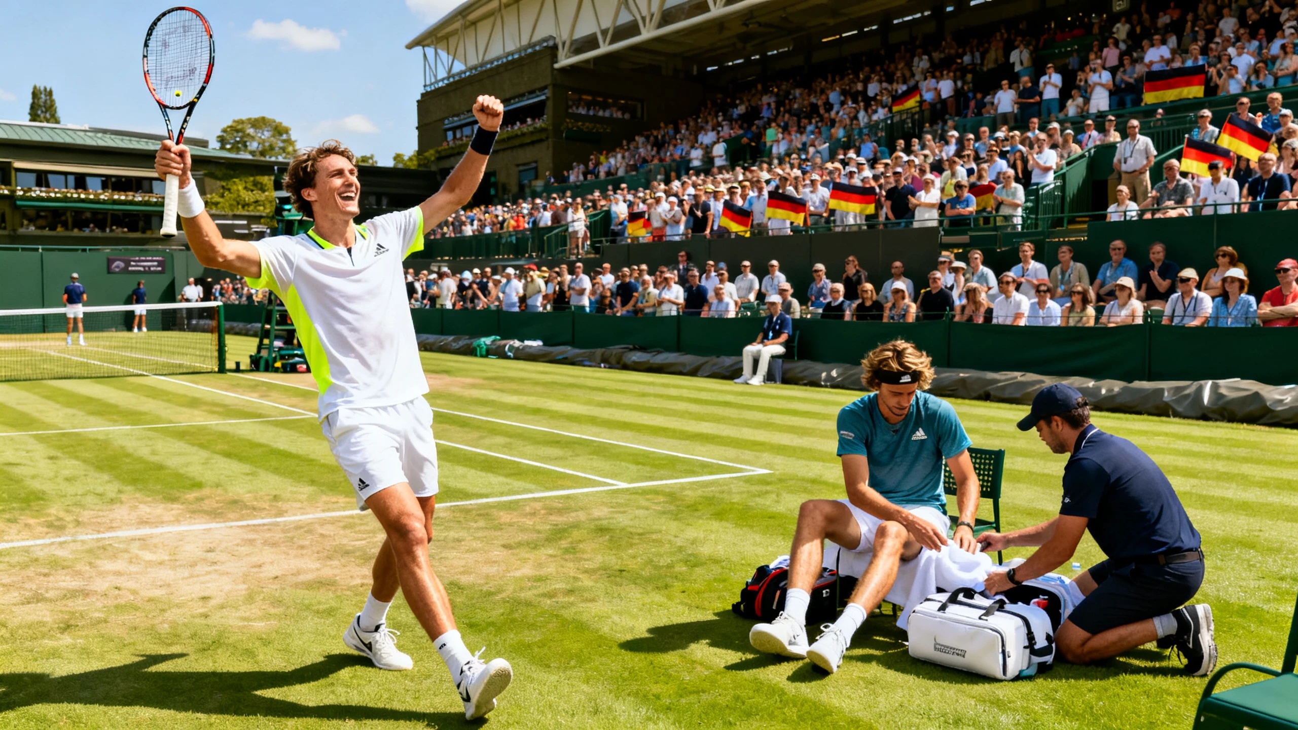 Taylor Fritz remonta ante Alexander Zverev y accede a la final de Halle Español.News