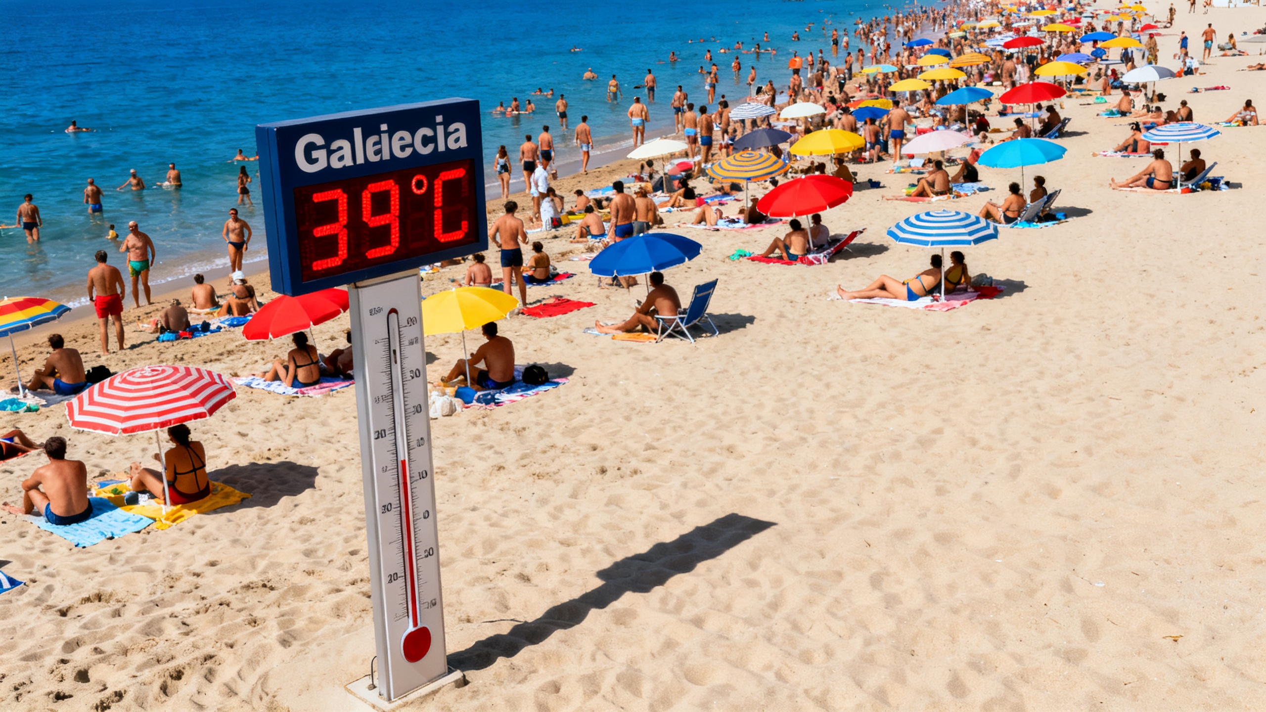 Alerta roja en 109 municipios gallegos por temperaturas cercanas a 40 grados Español.News