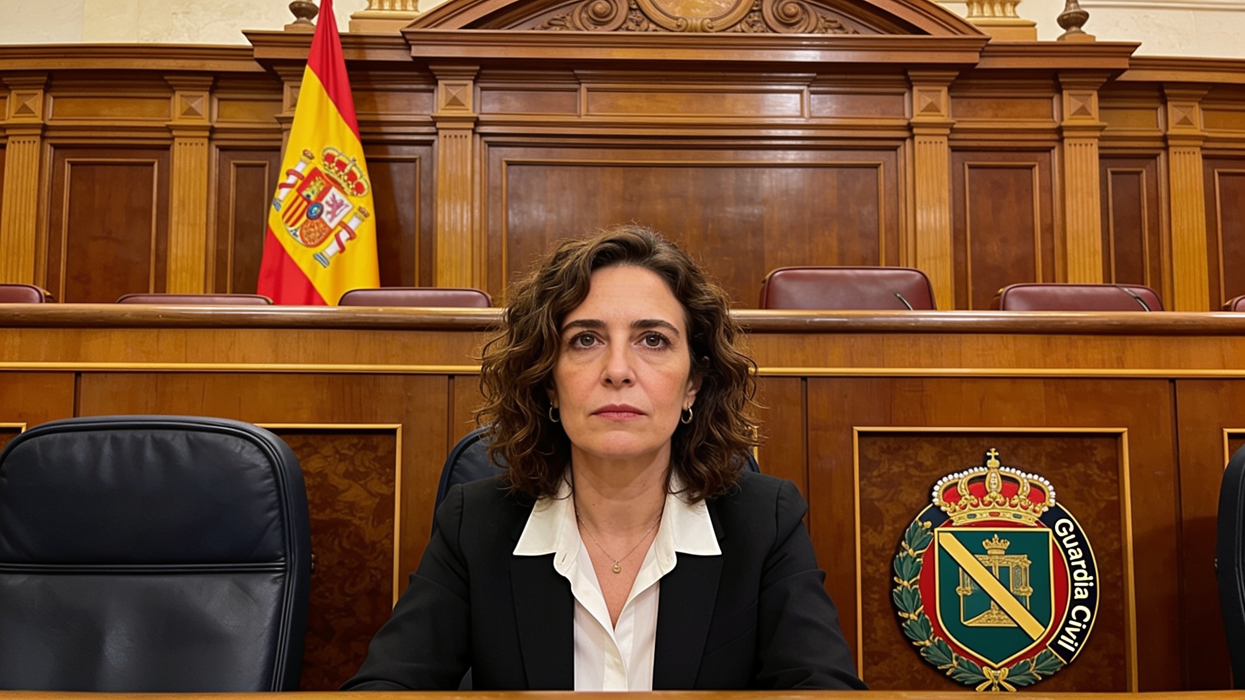 Mercedes González, bajo foco por su pasado político antes de liderar la Guardia Civil Español.News