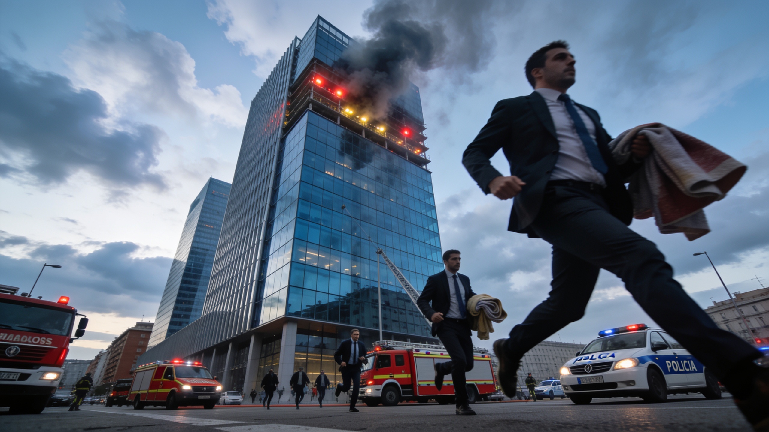 Moeve activa teletrabajo tras incendio y evacuación en su torre de Madrid Español.News