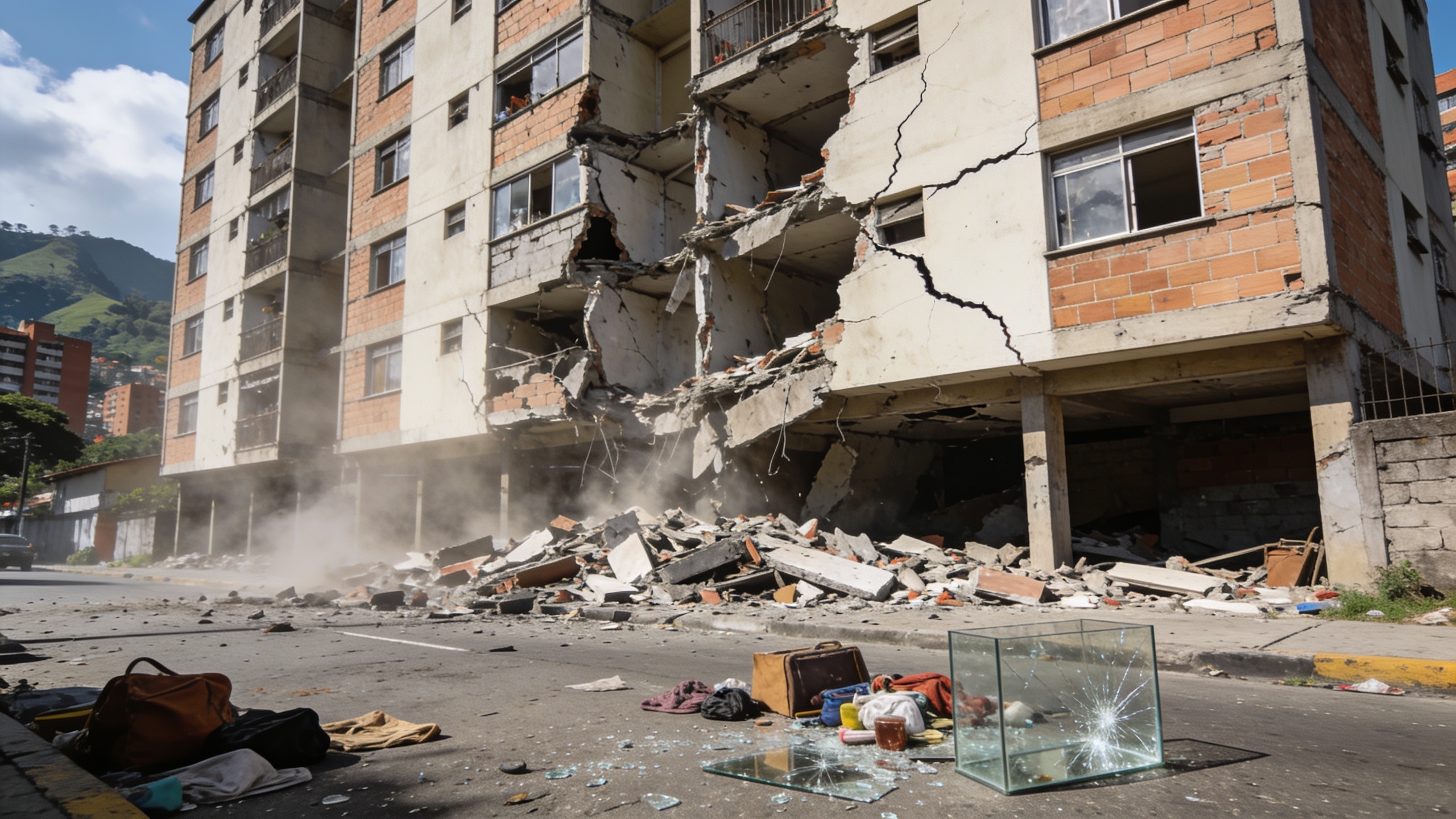 Dos terremotos provocan el colapso de edificios y emergencia en Venezuela Español.News
