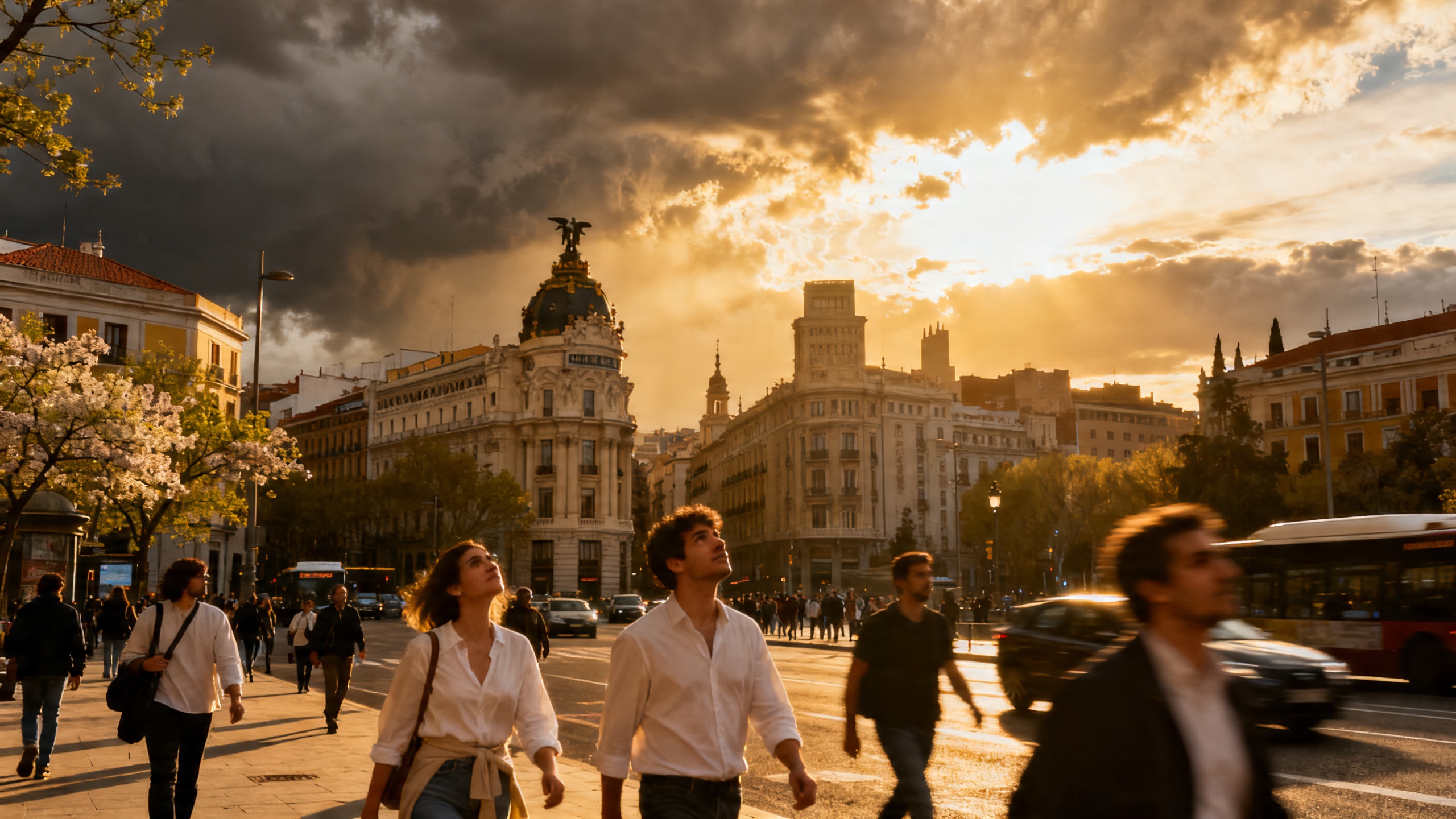Madrid registra descenso brusco de la máxima y lluvias débiles este jueves Español.News
