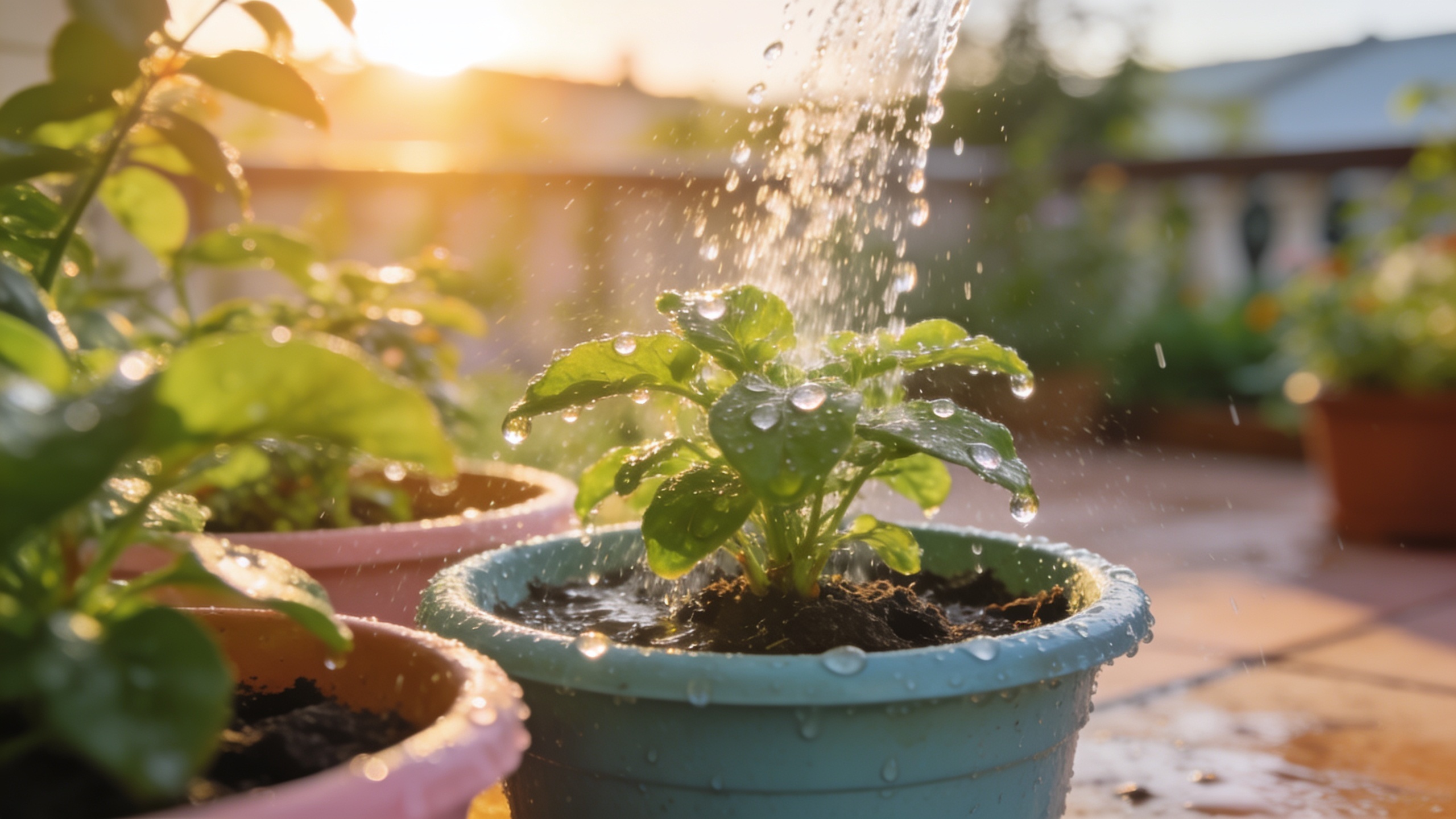 El mejor momento para regar las plantas en verano y evitar el estrés hídrico Español.News