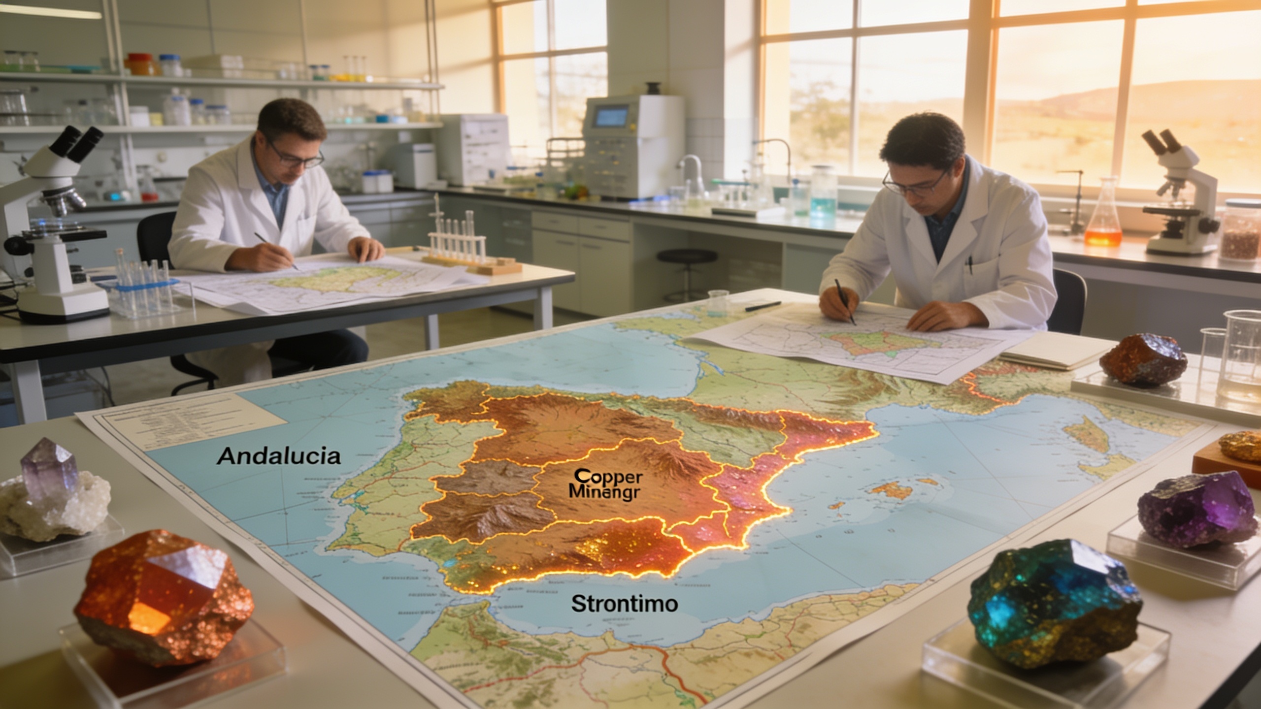 Andalucía presenta su primer mapa de minerales críticos con 365 indicios Español.News