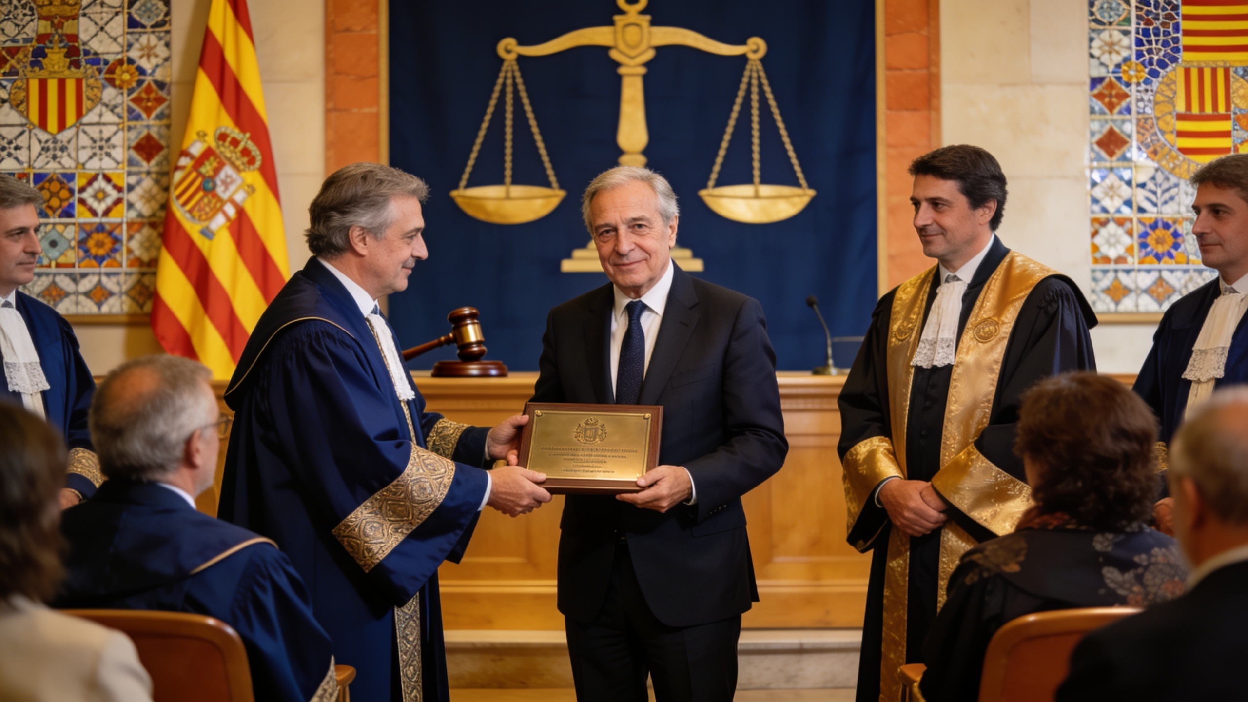 Álvaro García Ortiz premiado en Barcelona por su defensa de la fiscalía Español.News
