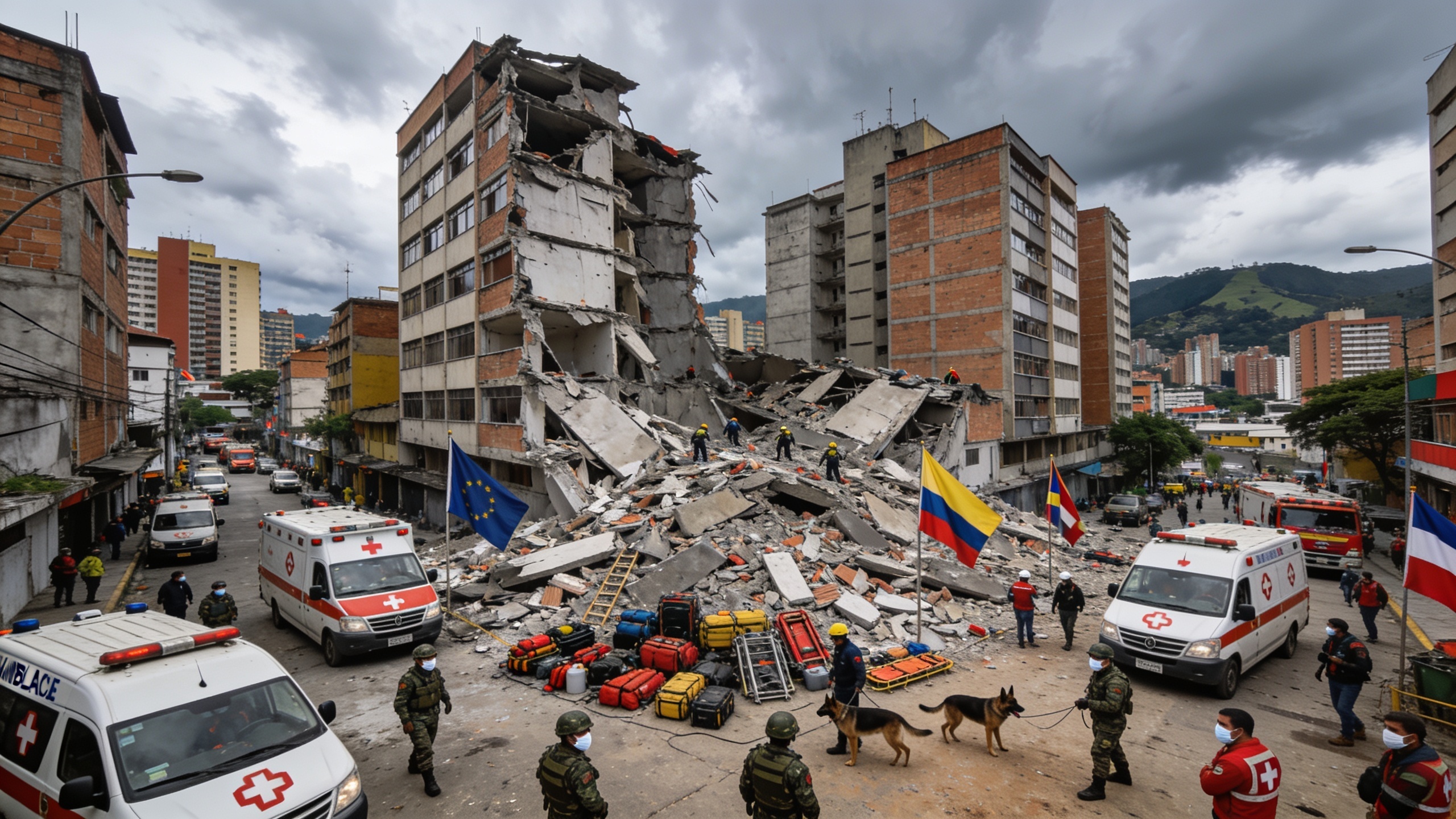 Más de 900 muertos tras dos terremotos en Venezuela: rescate internacional en marcha Español.News