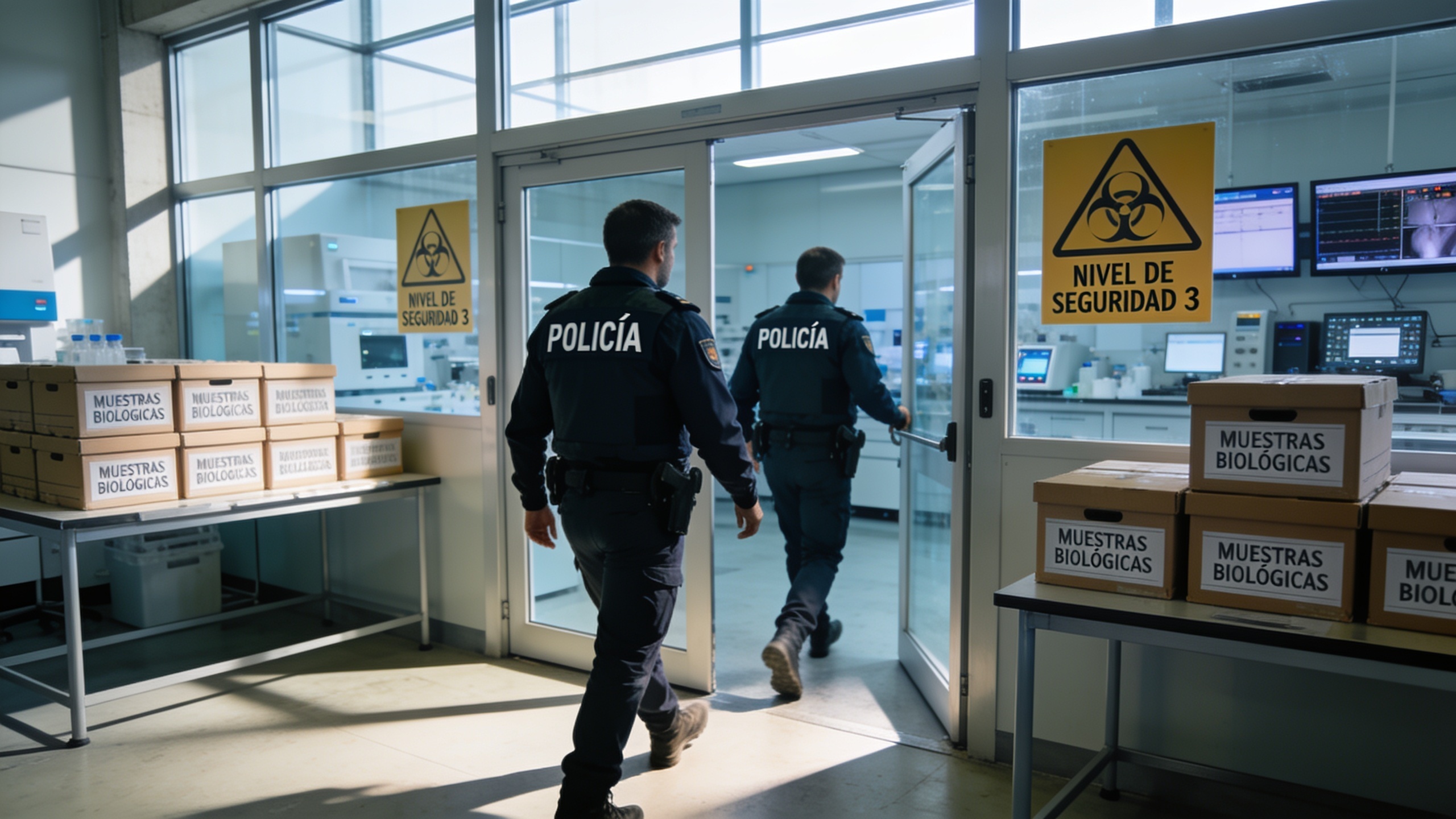 Nuevo registro policial en el CReSA por la investigación de peste porcina Español.News