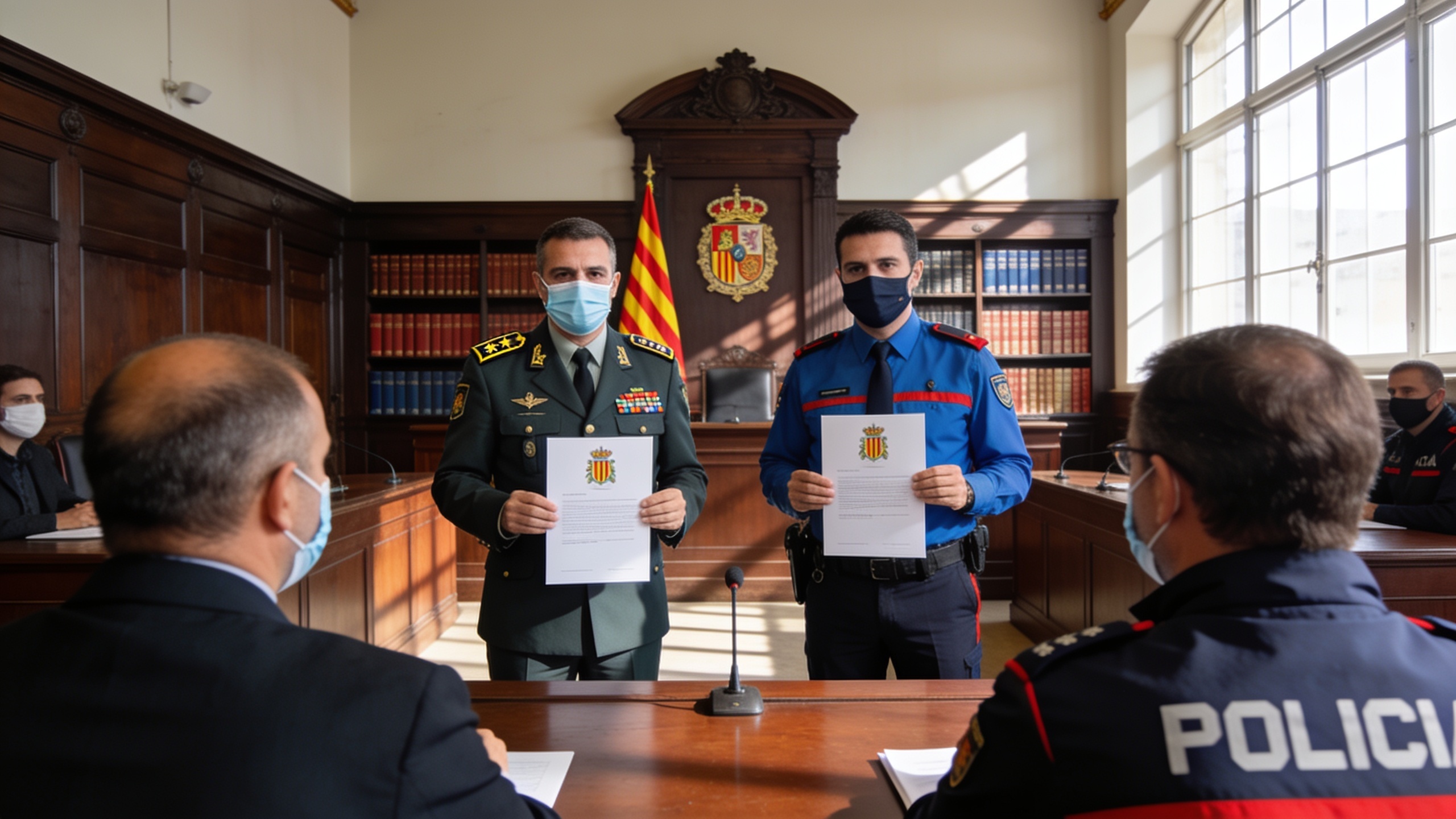 Mandos policiales confirman comunicación constante con Salut en la crisis de vacunas Español.News