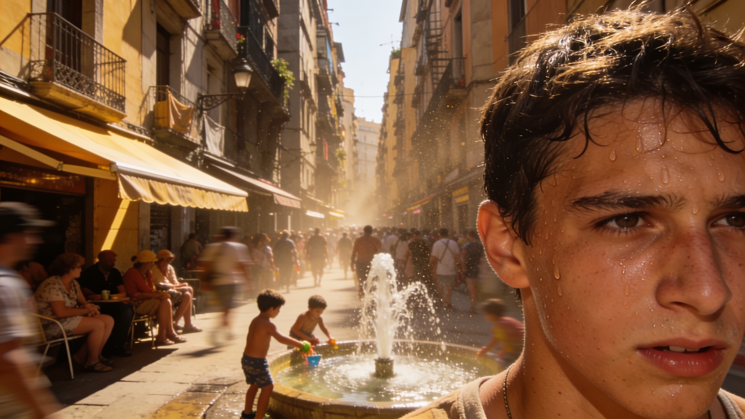 El Raval, bajo presión por el calor extremo y la falta de refugios Español.News
