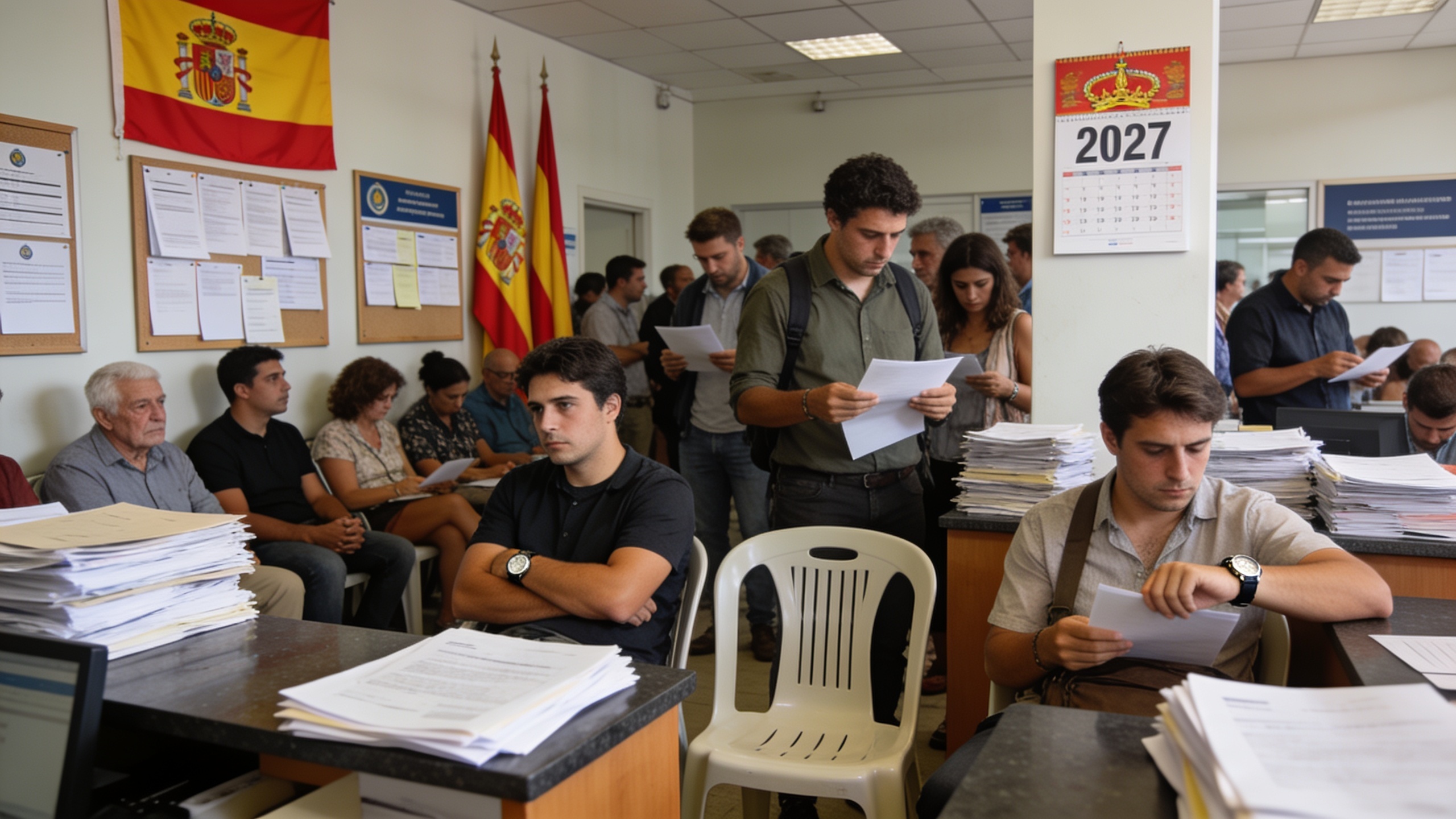 El atasco en los consulados retrasa la nacionalidad por la ley de nietos Español.News