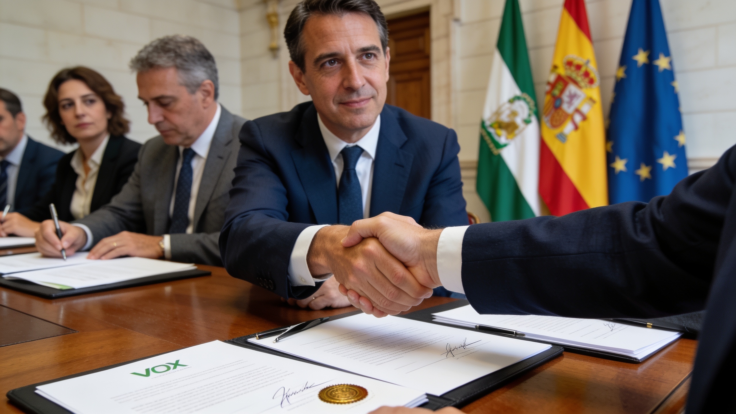 Moreno cede a Vox y asume sus políticas clave para mantener la Junta Español.News