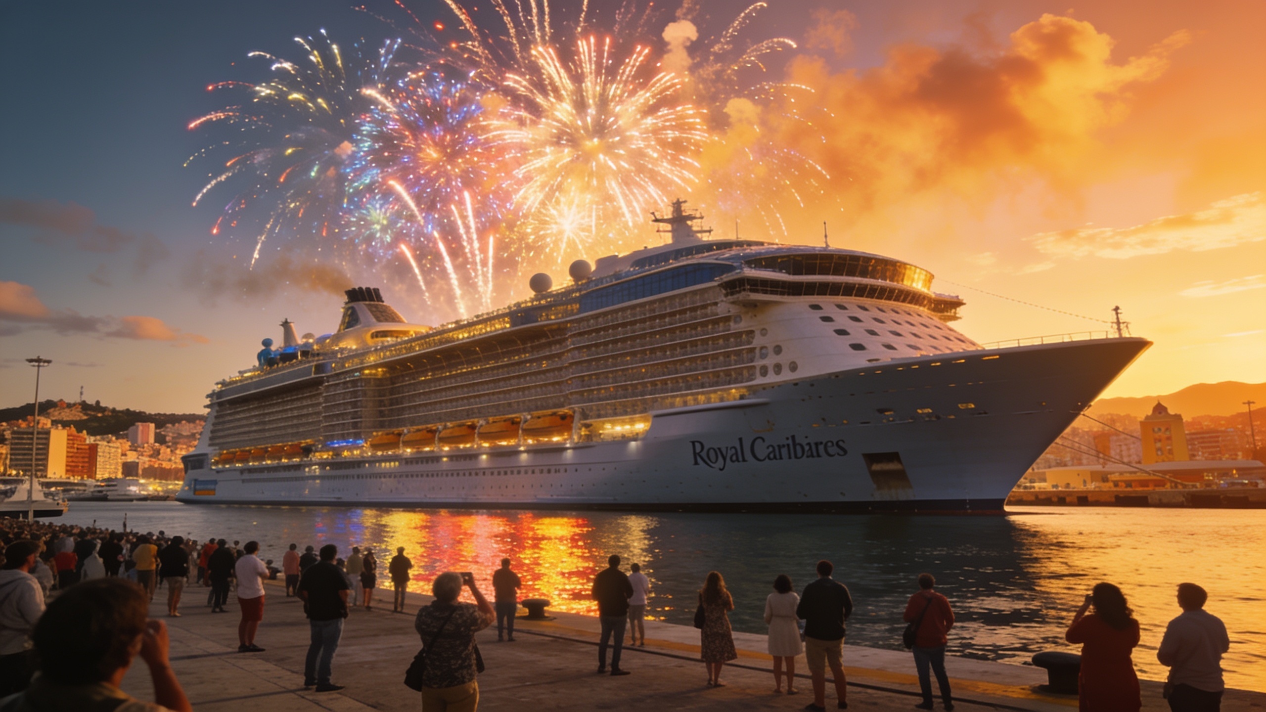 El crucero más grande del mundo debuta en Málaga Español.News