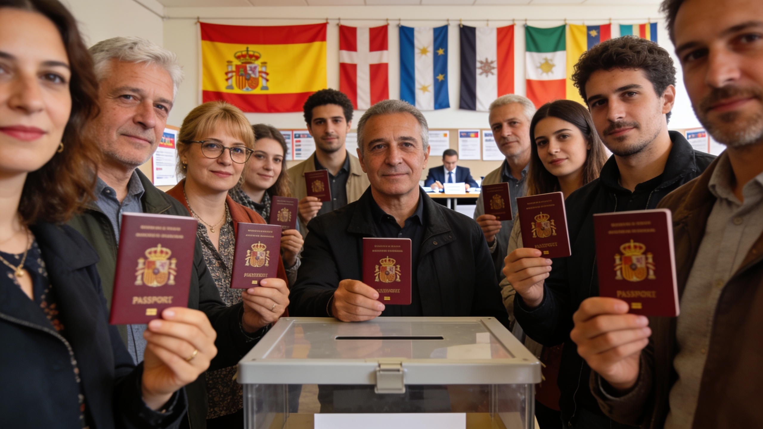 El voto exterior en España: polémica por el aumento del censo Español.News