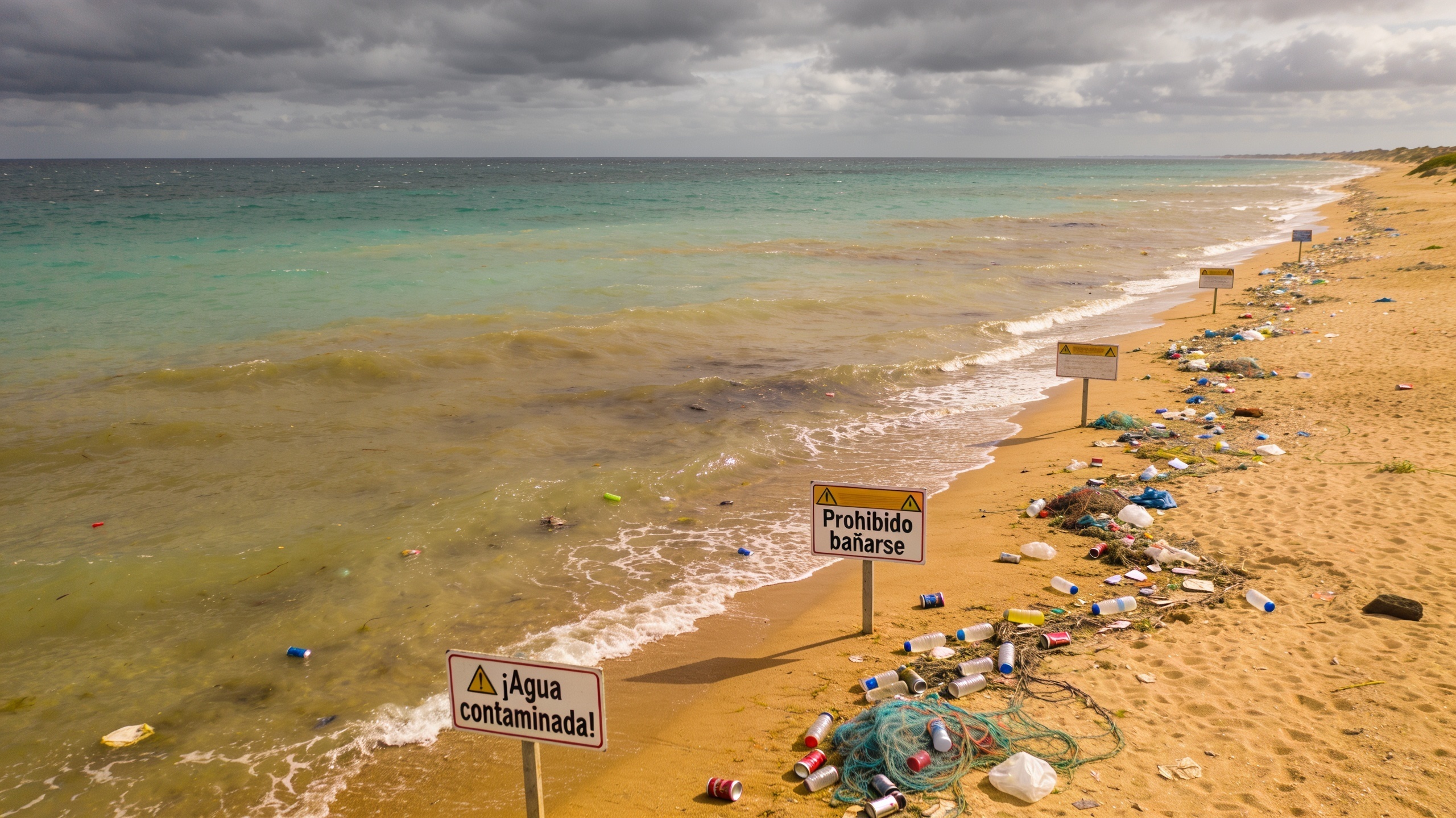48 playas españolas reciben la Bandera Negra por contaminación Español.News
