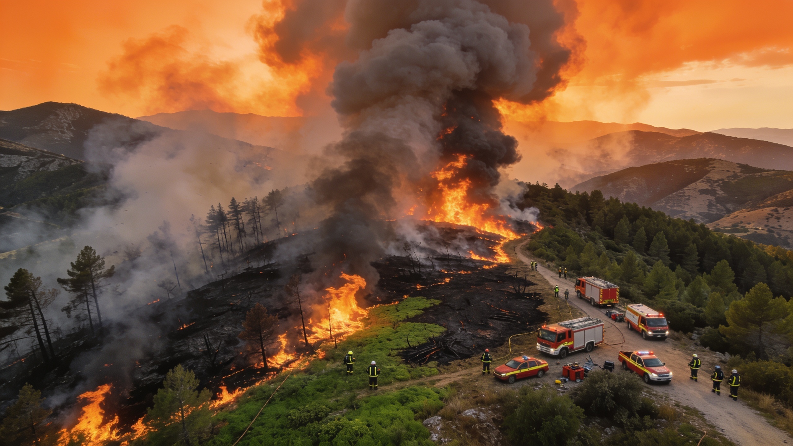 Incendio en Soneja obliga a desalojar Azuébar y amenaza la Sierra de Espadán Español.News
