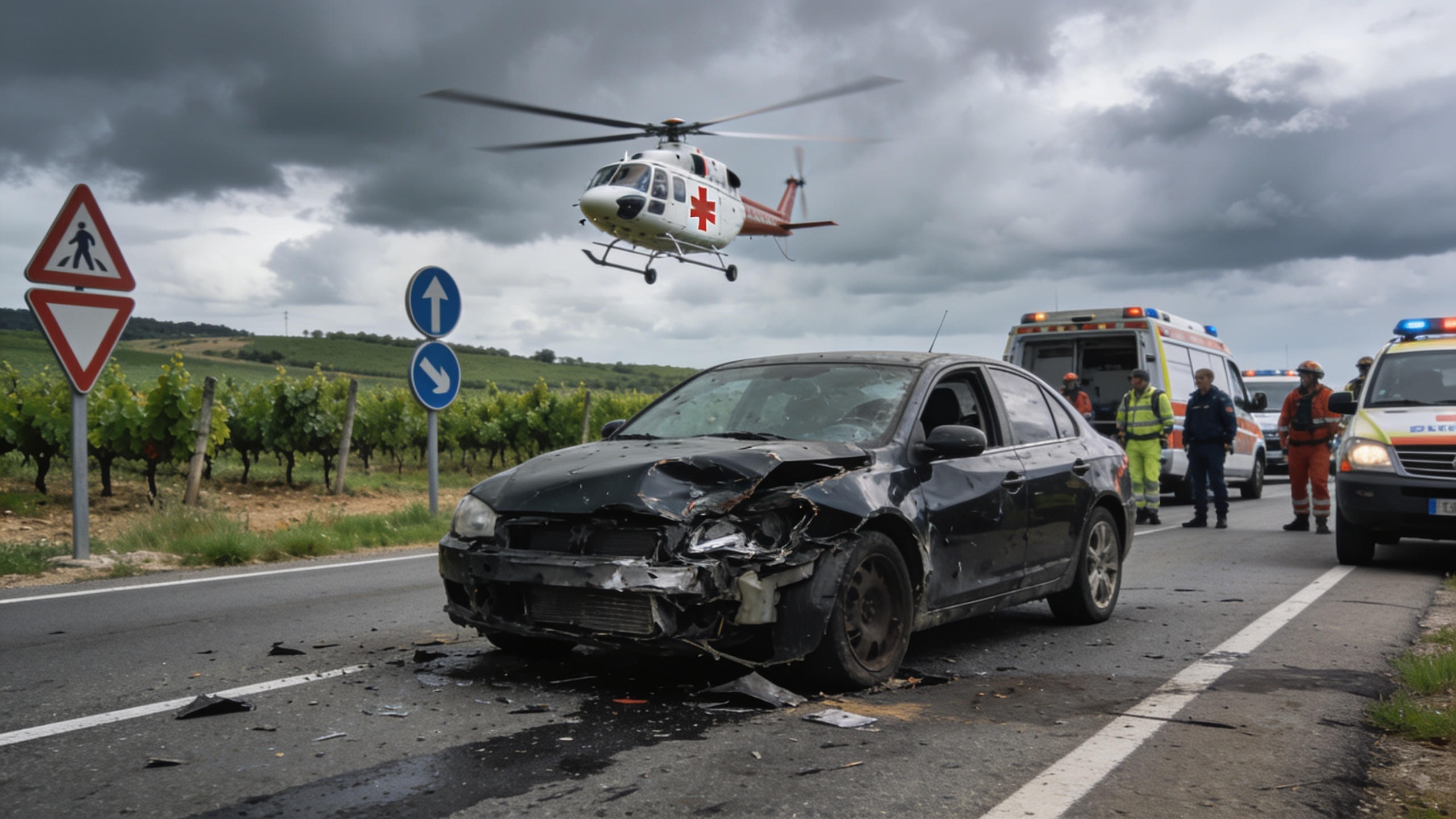 Tragedia en la A-67: mueren cuatro miembros de una familia de Ribera del Duero Español.News