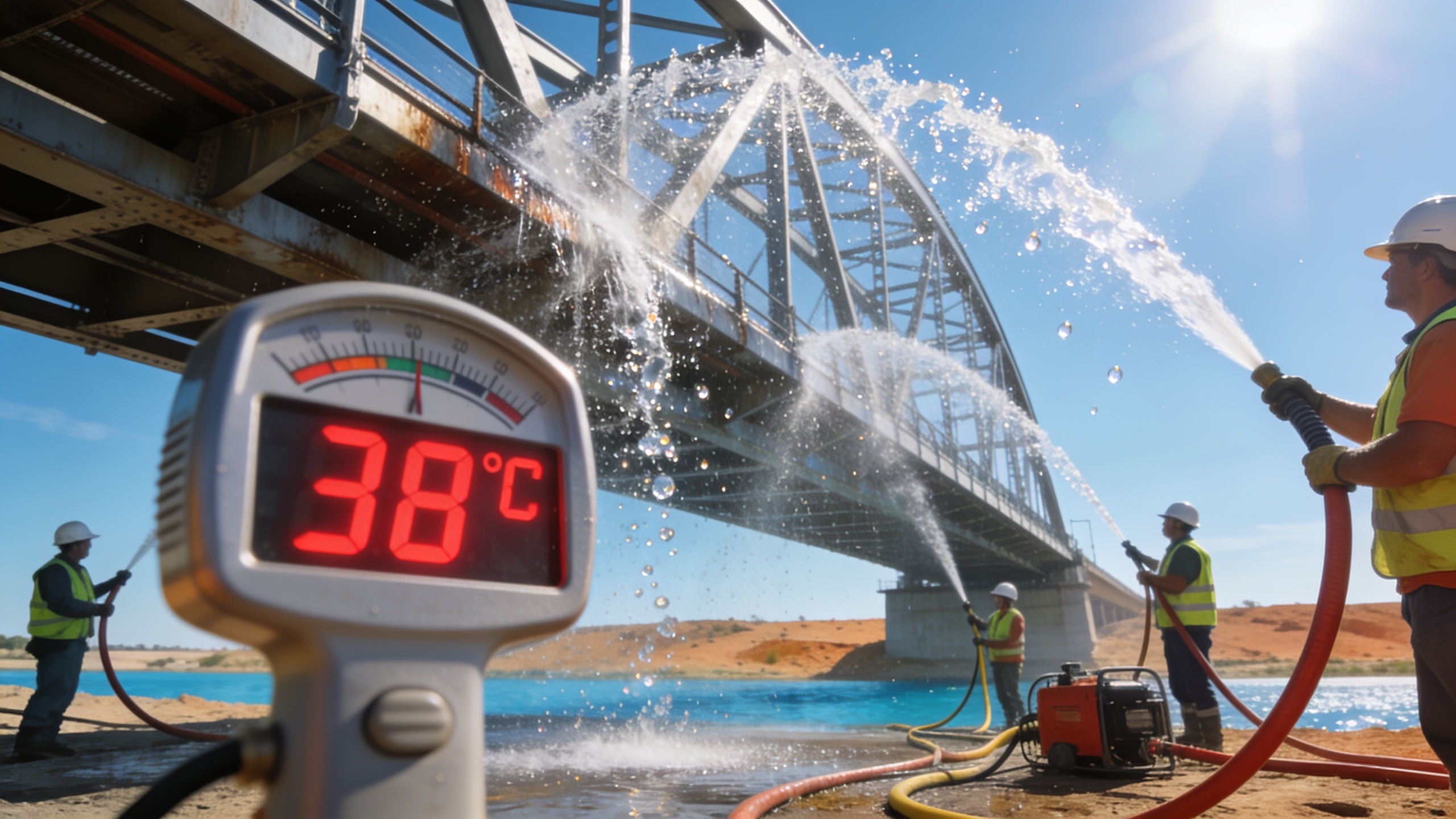 Puentes en Países Bajos, enfriados por el calor extremo Español.News