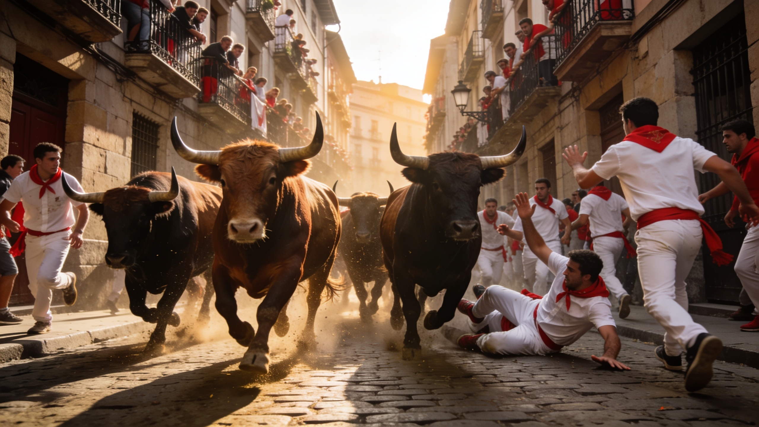 Encierro de San Fermín 2026: carrera veloz y solo una cornada leve Español.News