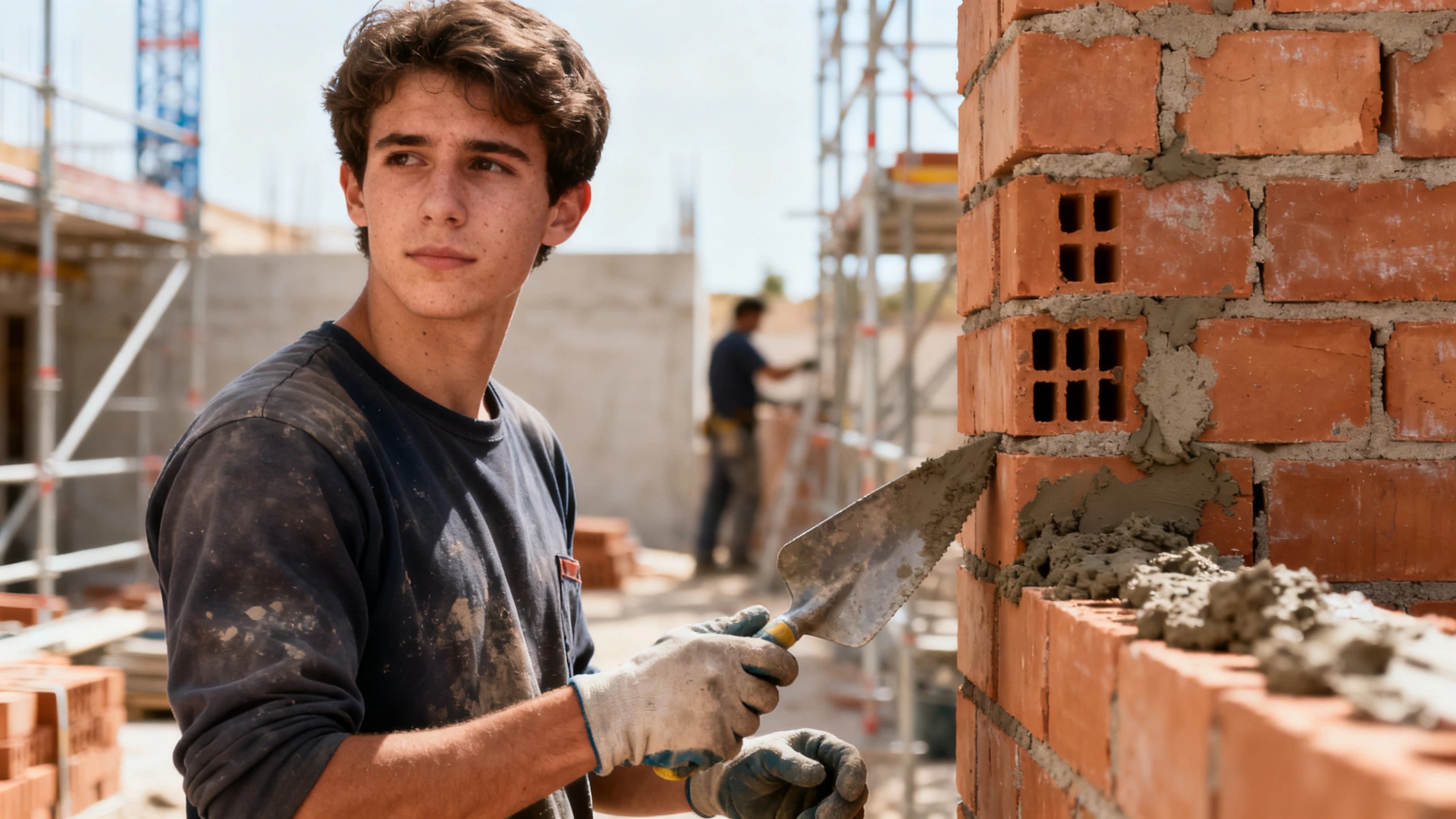 El salario real de un albañil migrante en España Español.News