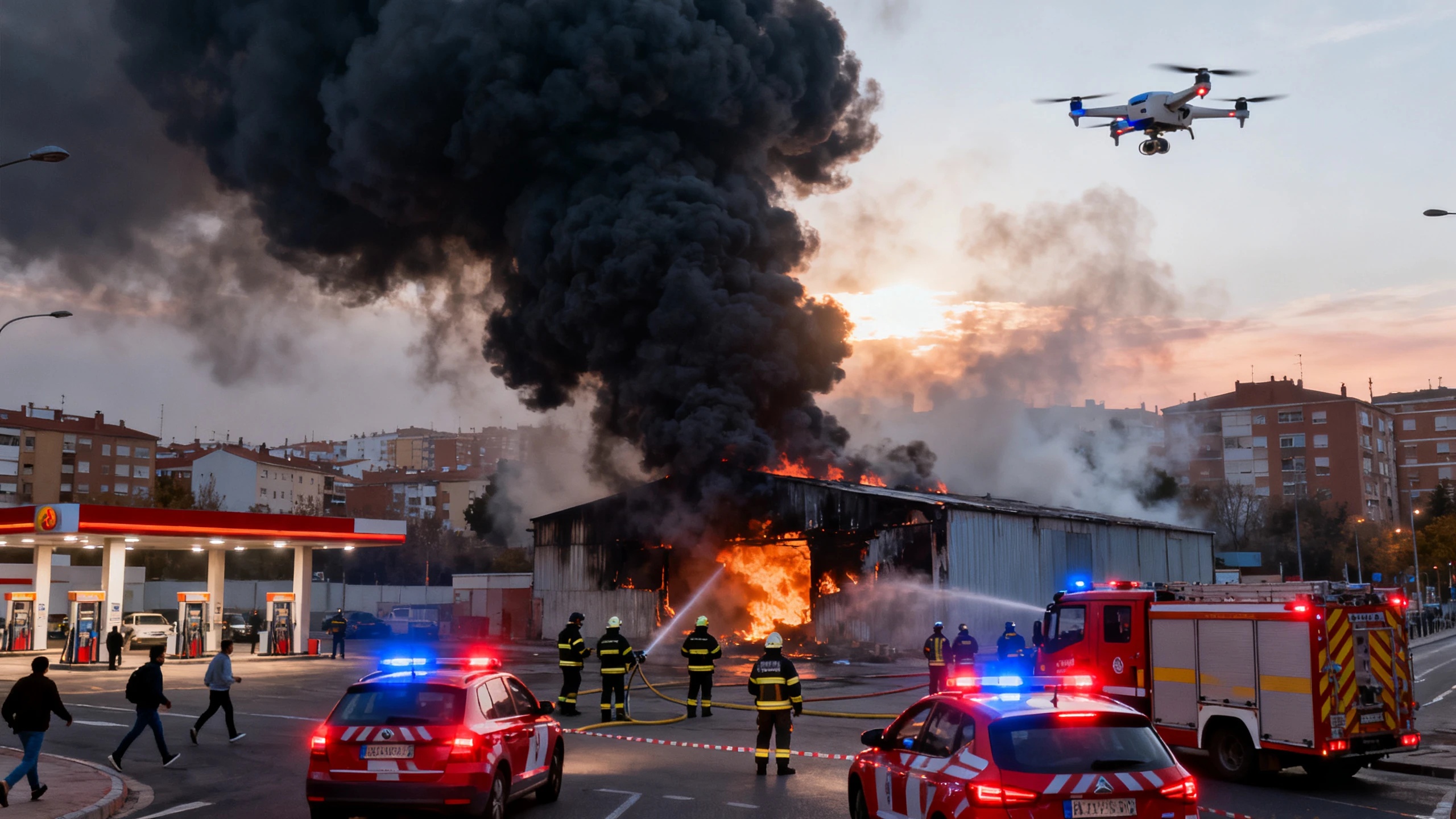 El fuego arrasa una amplia zona forestal en Los Gallardos, Almería Español.News