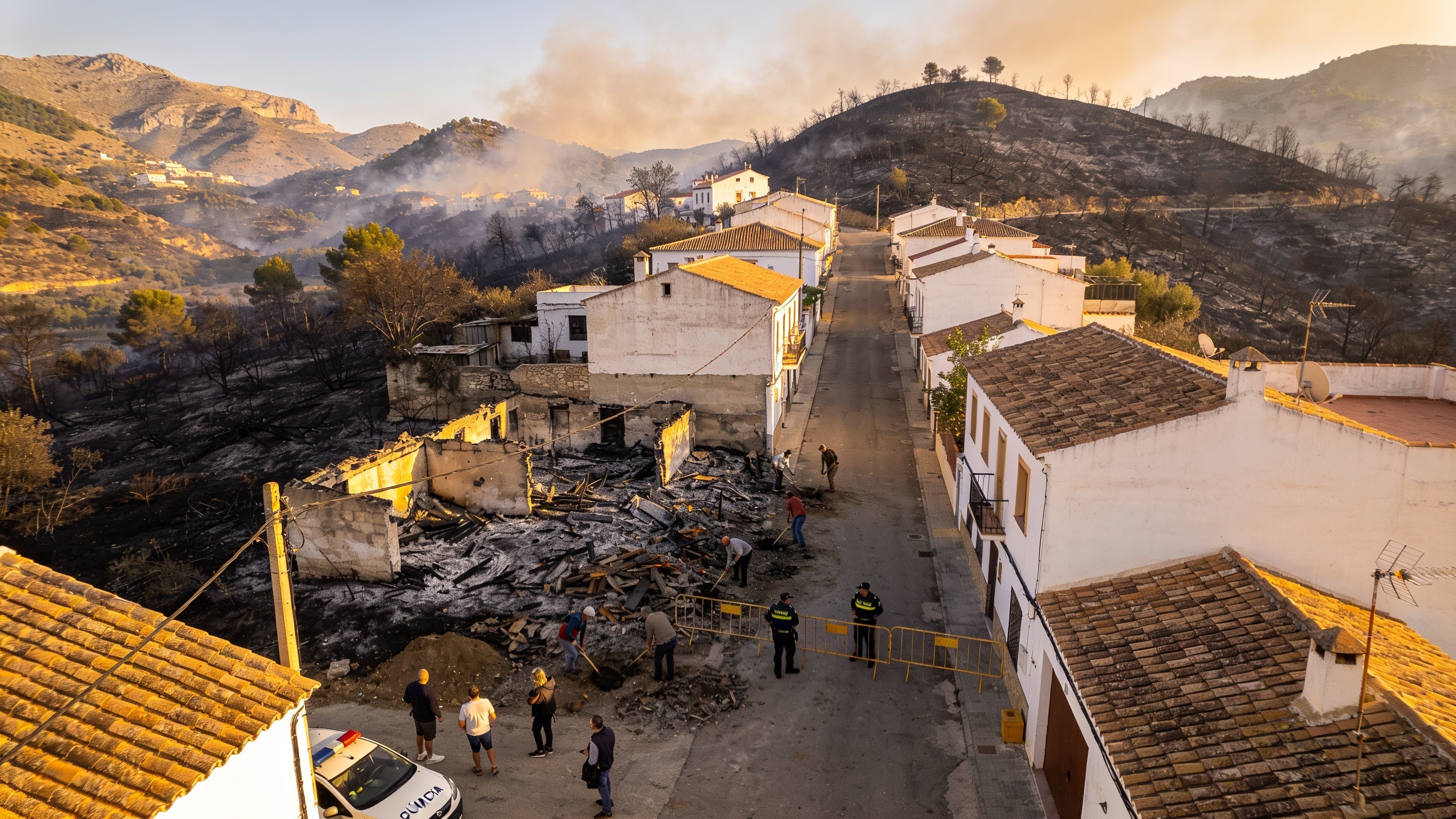 Bédar sigue sin normalidad tras el incendio que dejó 13 muertos Español.News