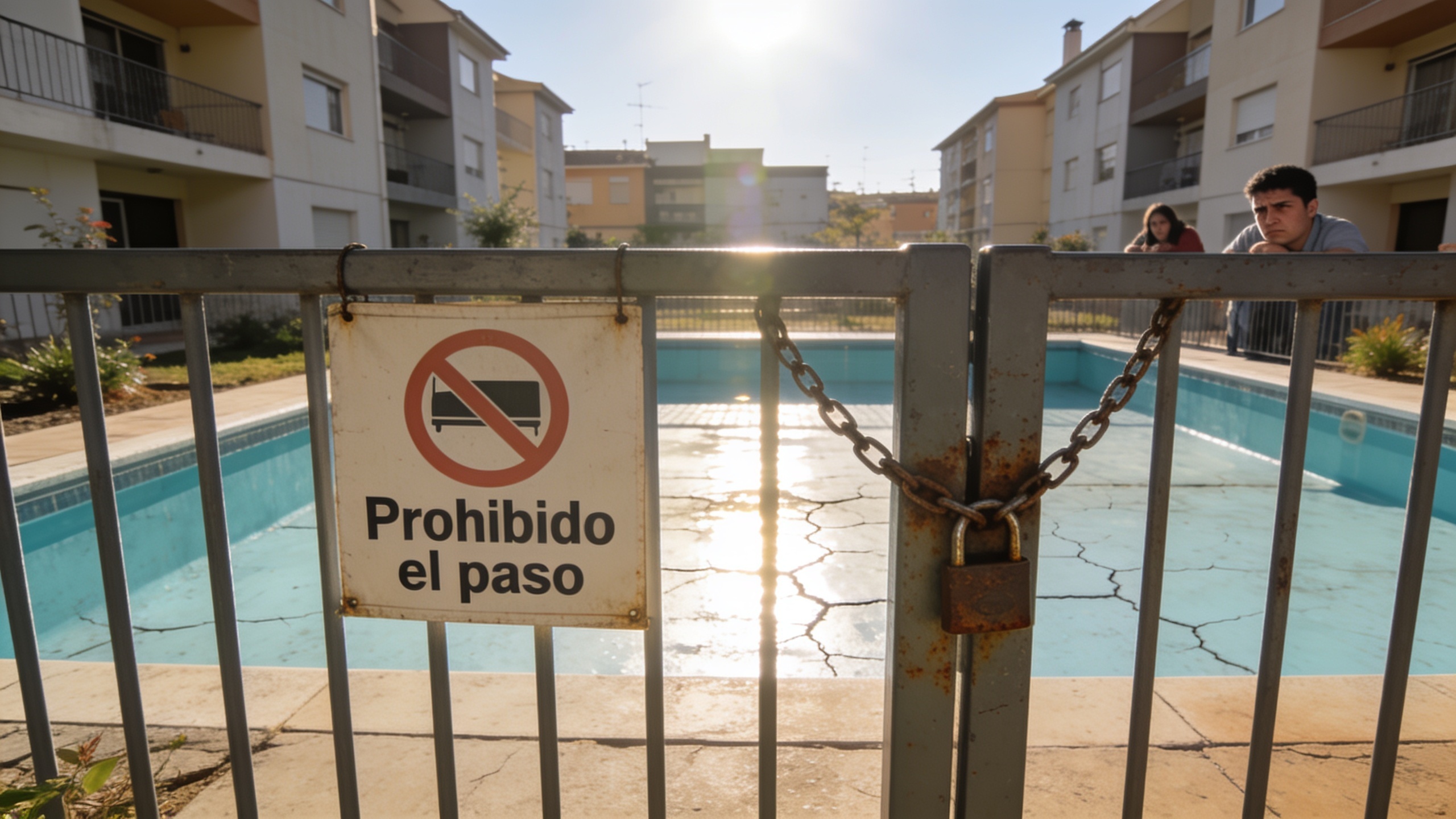 Las comunidades cierran la piscina a los vecinos morosos Español.News